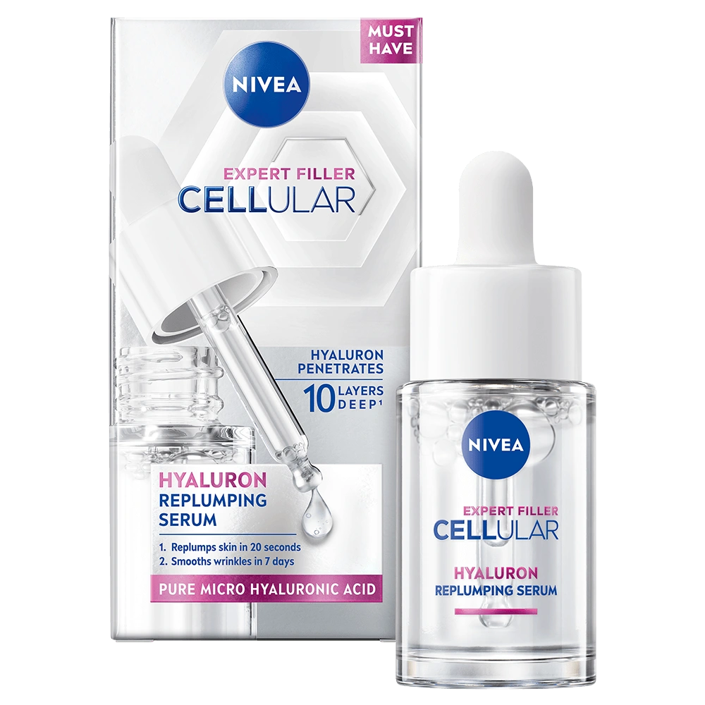 Nivea Cellular Expert Filler Hyaluron Replumping Serum 15 ml - Hyaluronsyra serum