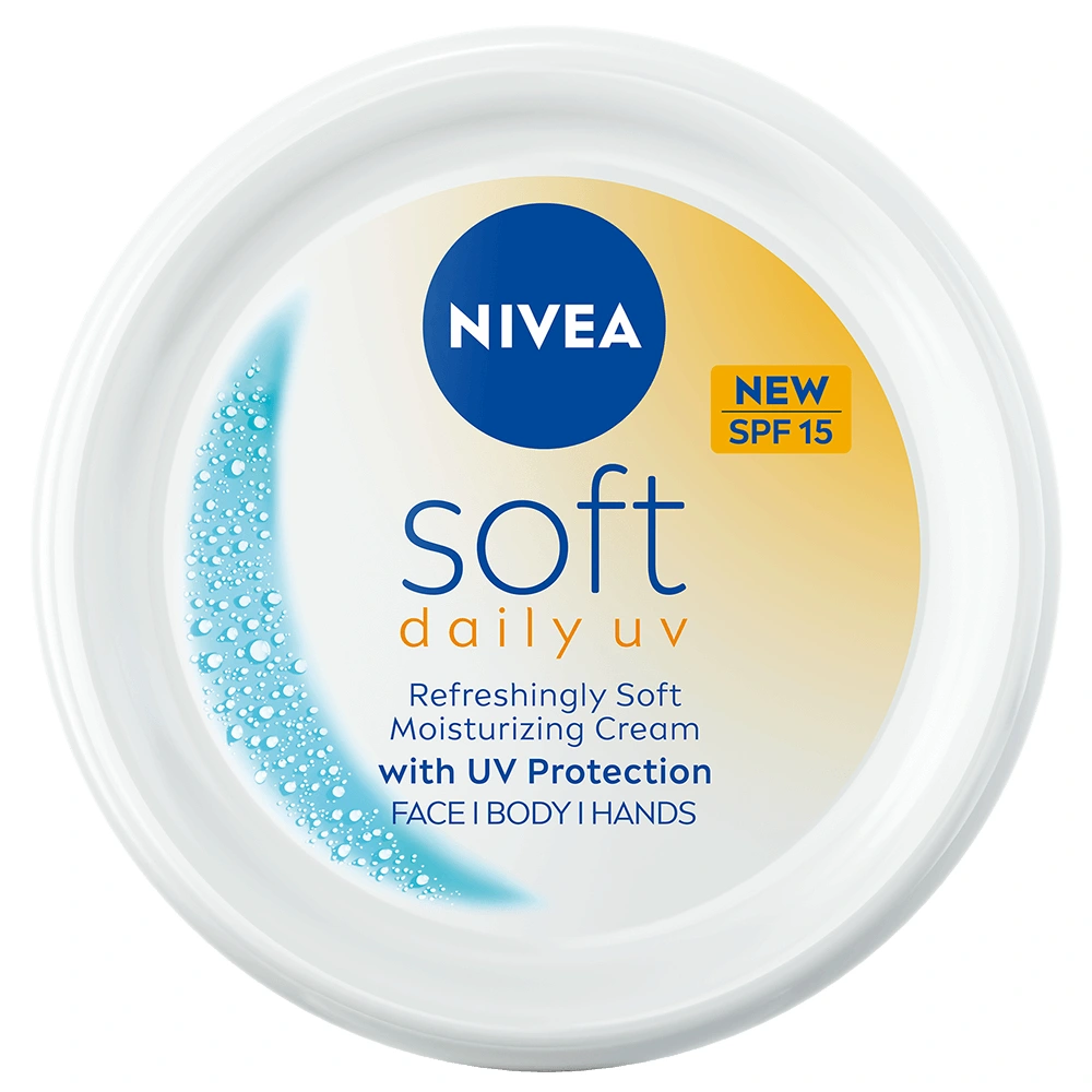 Nivea Soft Daily UV Moisturizing Cream 100 ml - Hudkräm & bodylotion