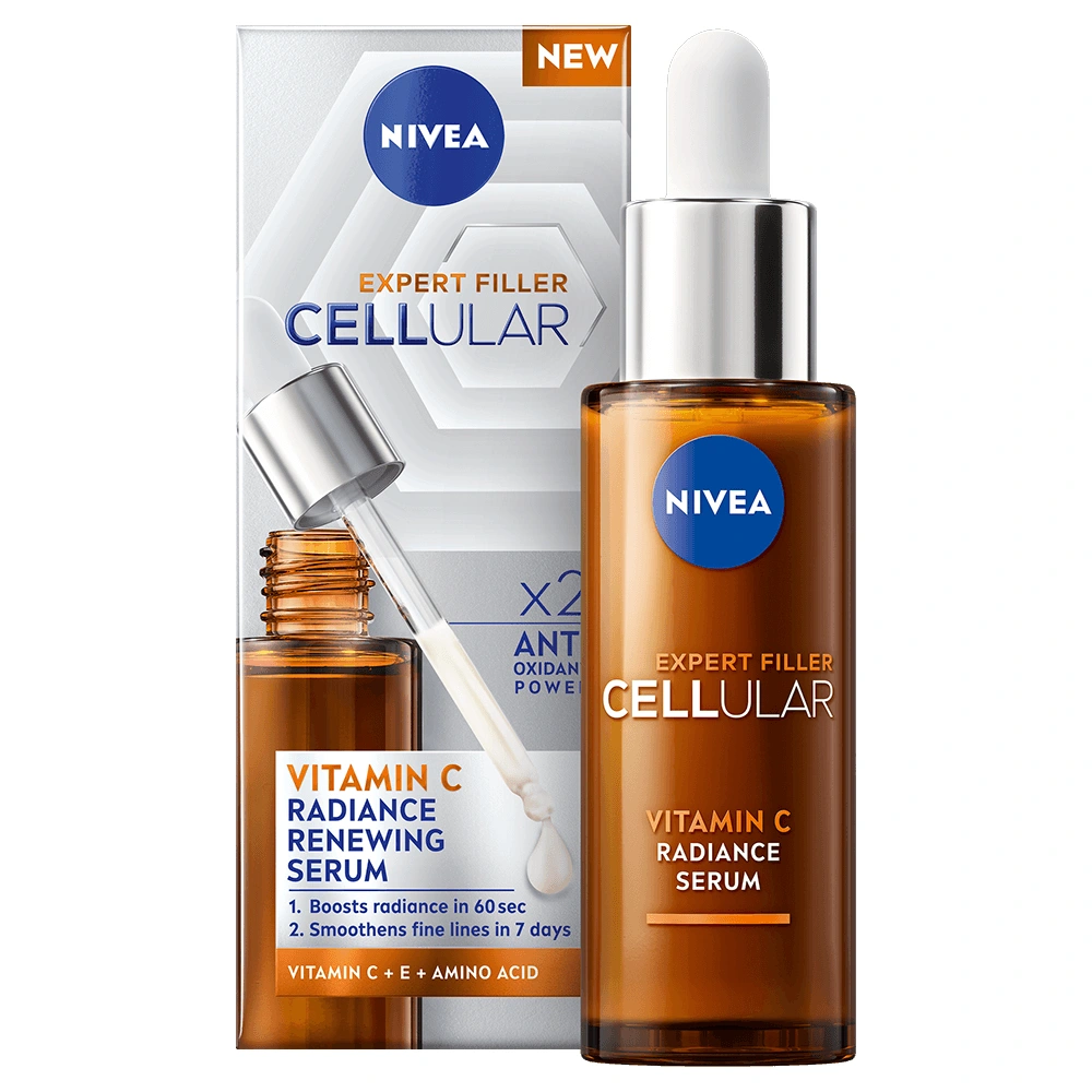 Nivea Cellular Expert Filler Vitamin C Radiance Serum 30 ml - C-vitamin serum
