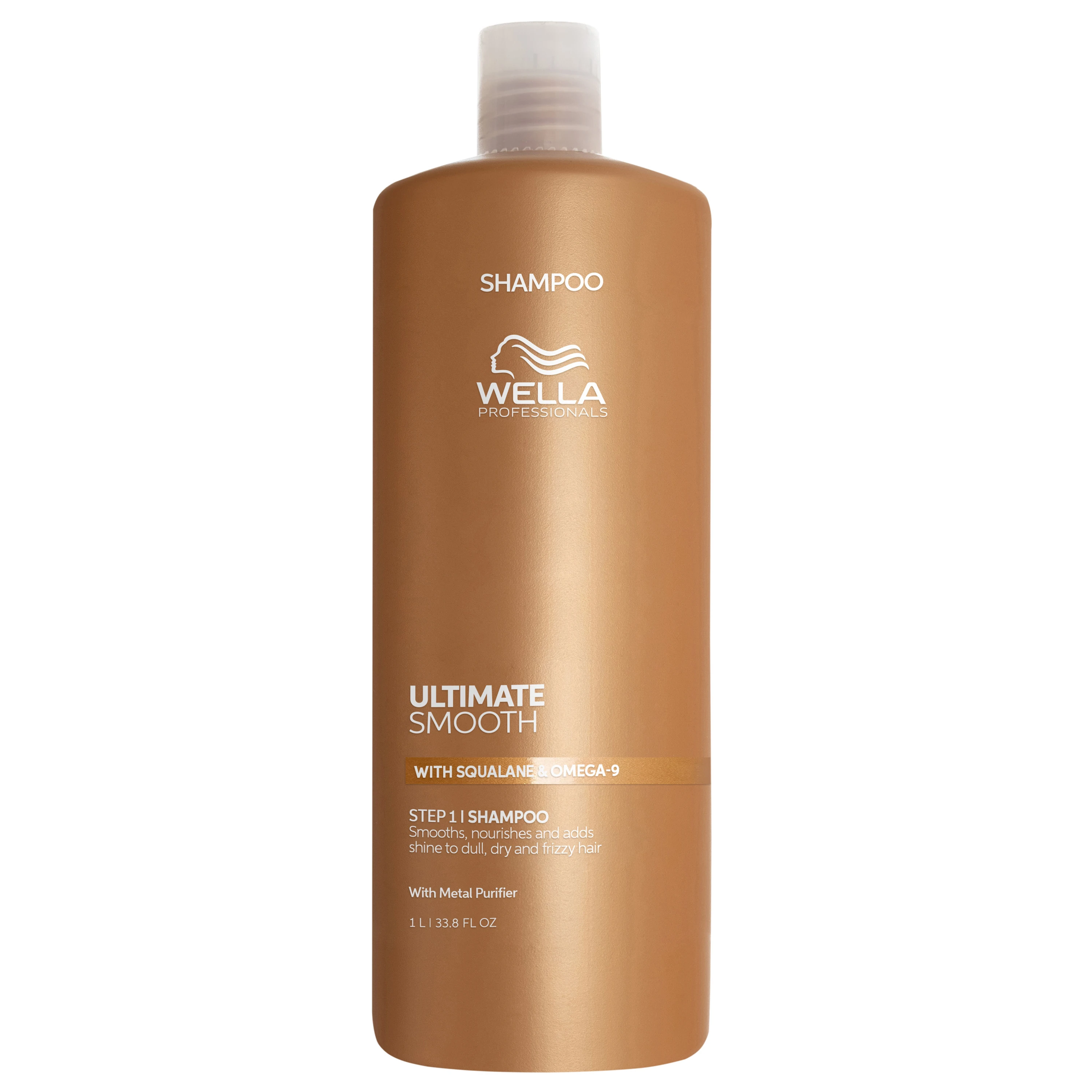 Wella Professionals Ultimate Smooth Shampoo 1000 ml - Schampo