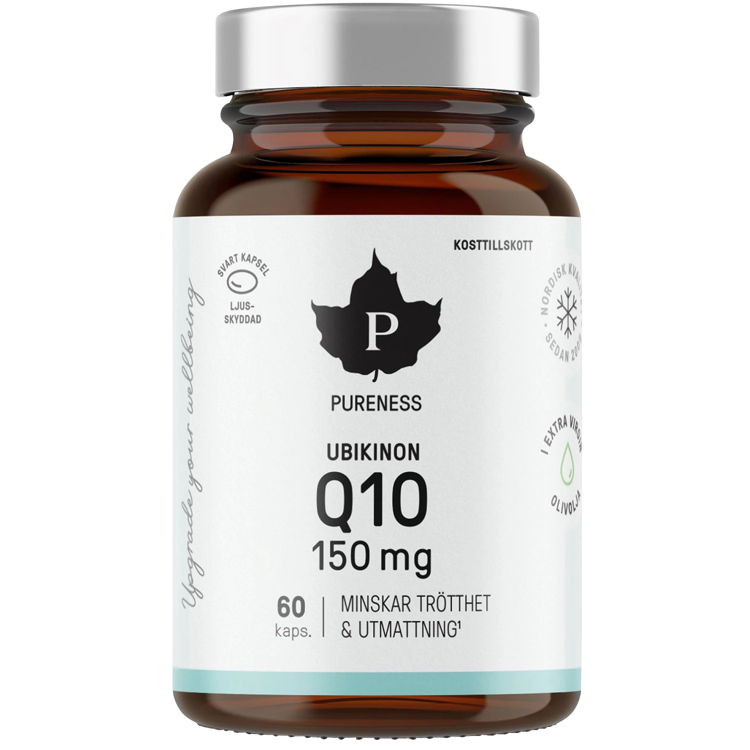 Pureness Q10 Ubikinon 150 mg 60 kapslar - Q10