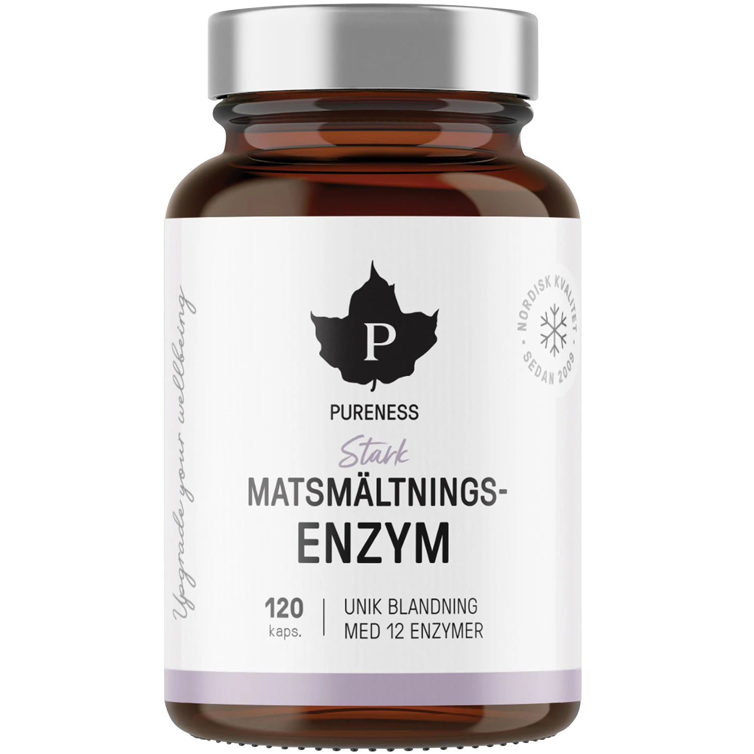 Pureness Stark Matsmältningsenzym 120 kapslar - Matsmältning & enzymer