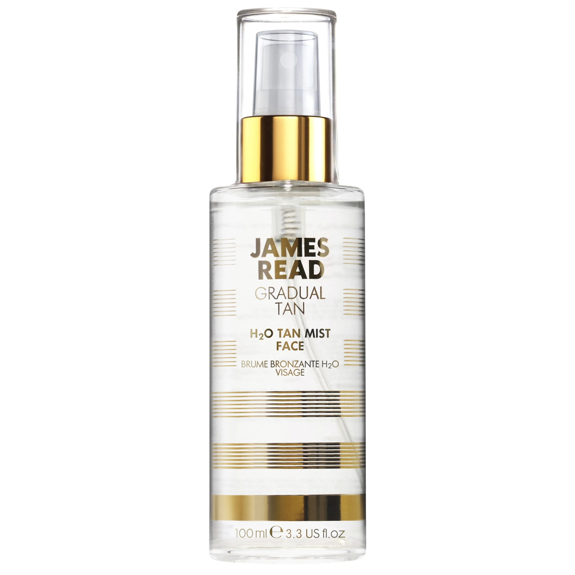 James Read H2O Tan Mist Face 100 ml - Brun utan sol ansikte