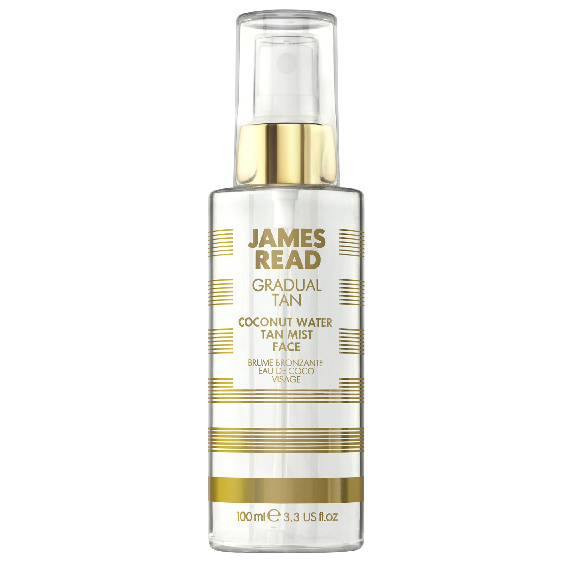 James Read Coconut Water Tan Mist Face 100 ml - Brun utan sol ansikte