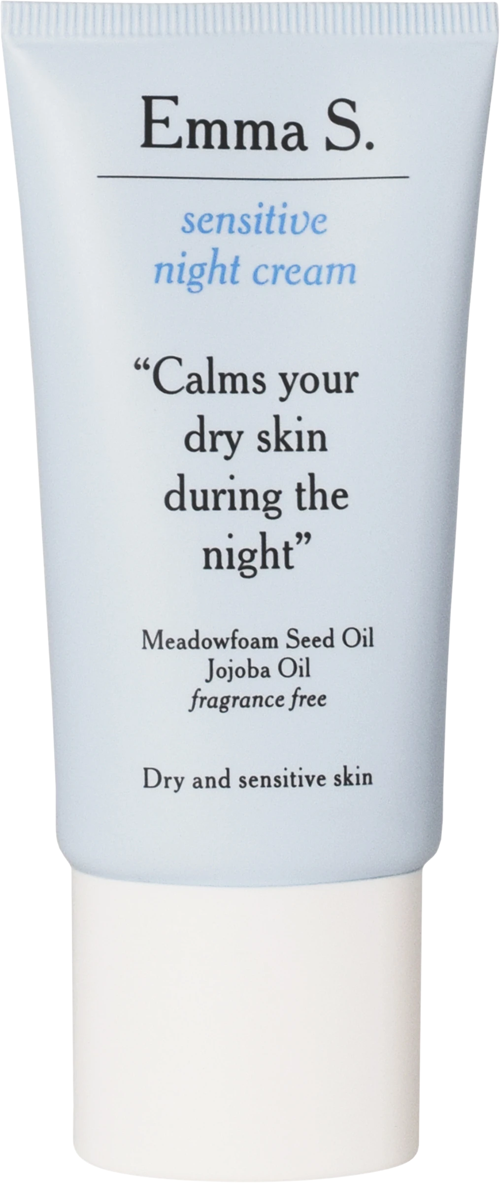 Emma S Sensitive Night Cream 50 ml - Ansiktskräm - nattkräm