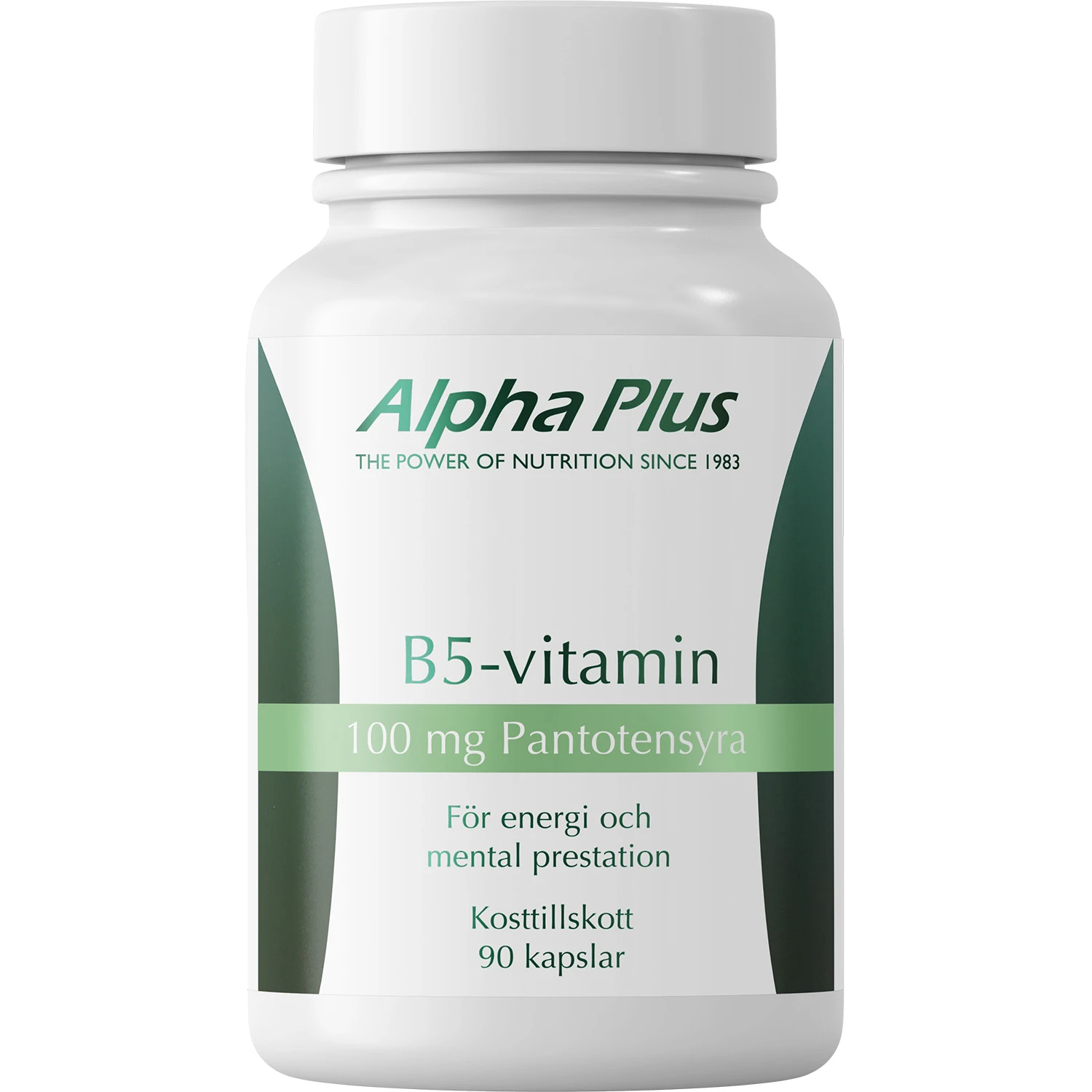 Alpha Plus B5-vitamin 90 kapslar - B-vitamin