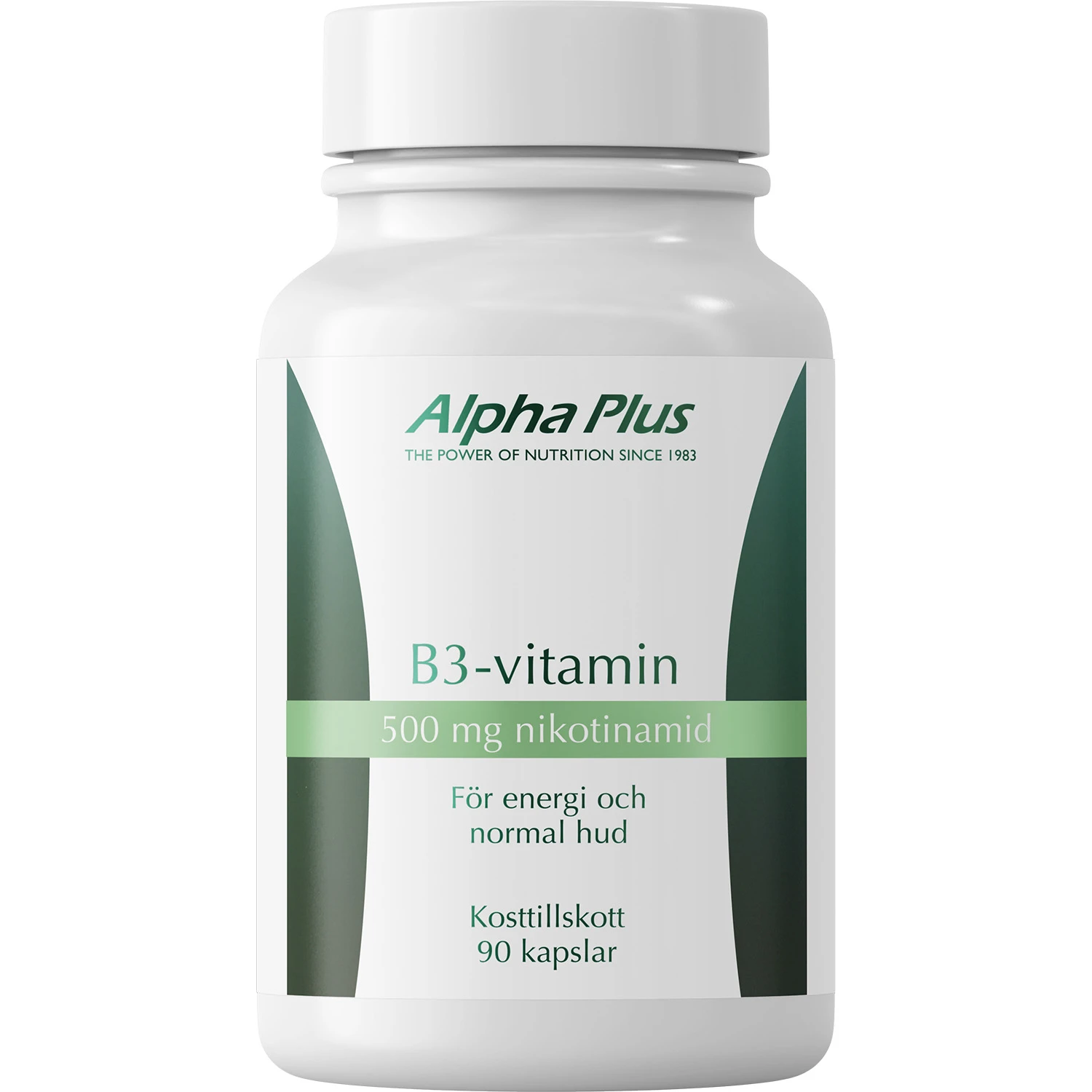 Alpha Plus B3-vitamin 90 kapslar - B-vitamin