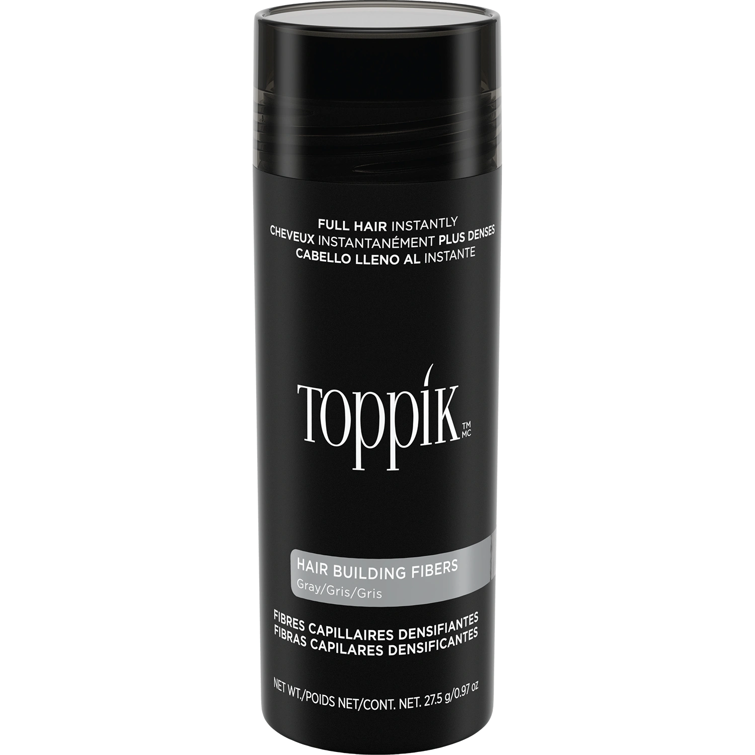 Toppik Hårfibrer Large 27,5 g Grå - Håravfall