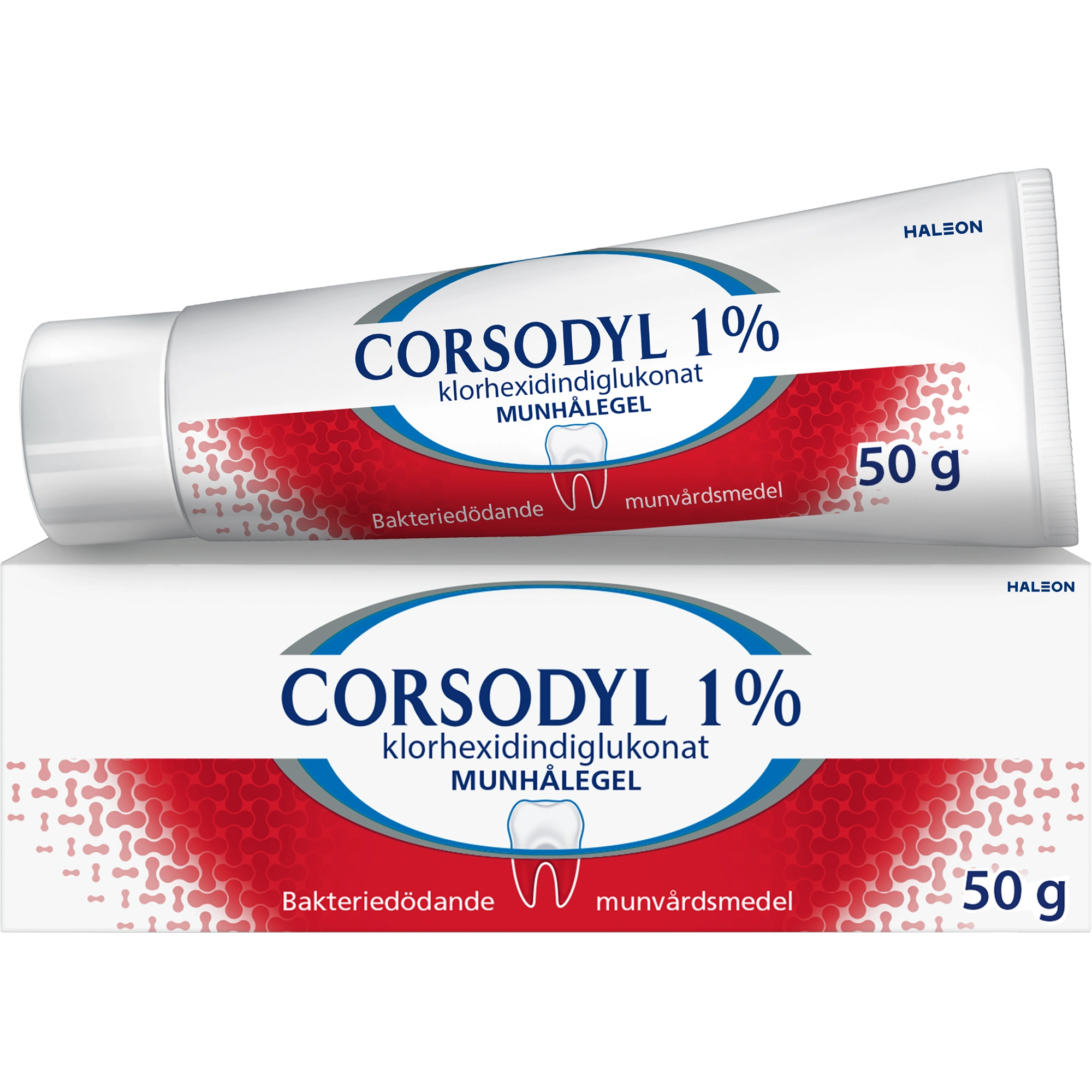 Corsodyl munhålegel 1 % 50 g - Tandköttsinflammation