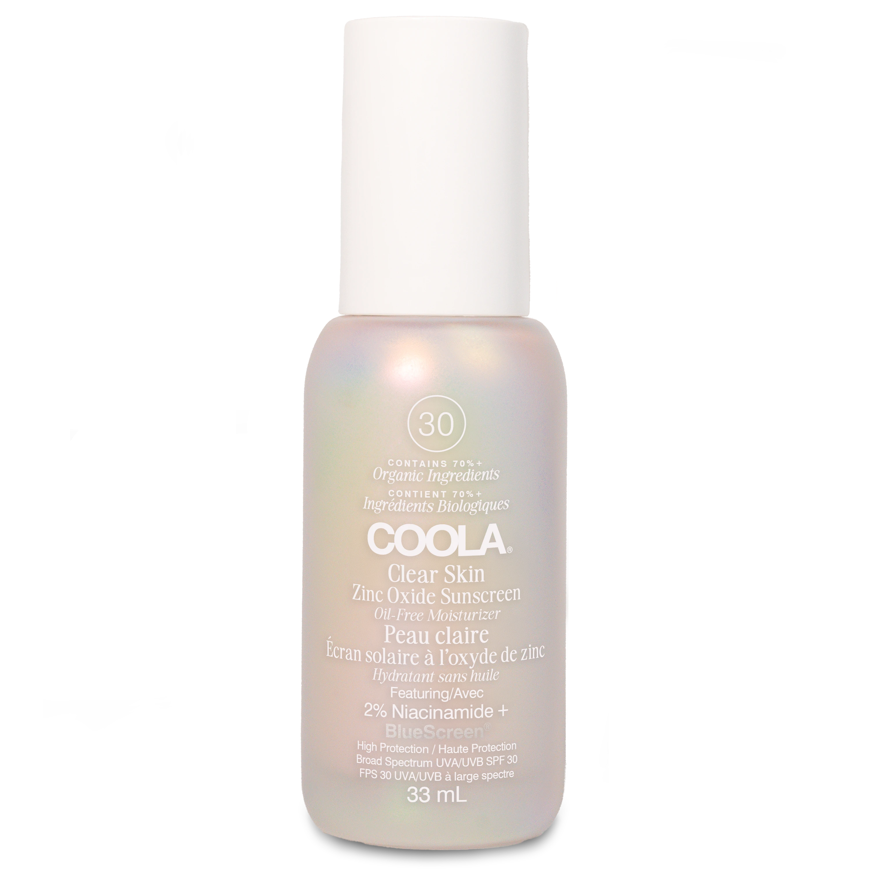 COOLA Clear Skin Mineral Sunscreen SPF 30 33 ml - Ansiktskräm - dagkräm