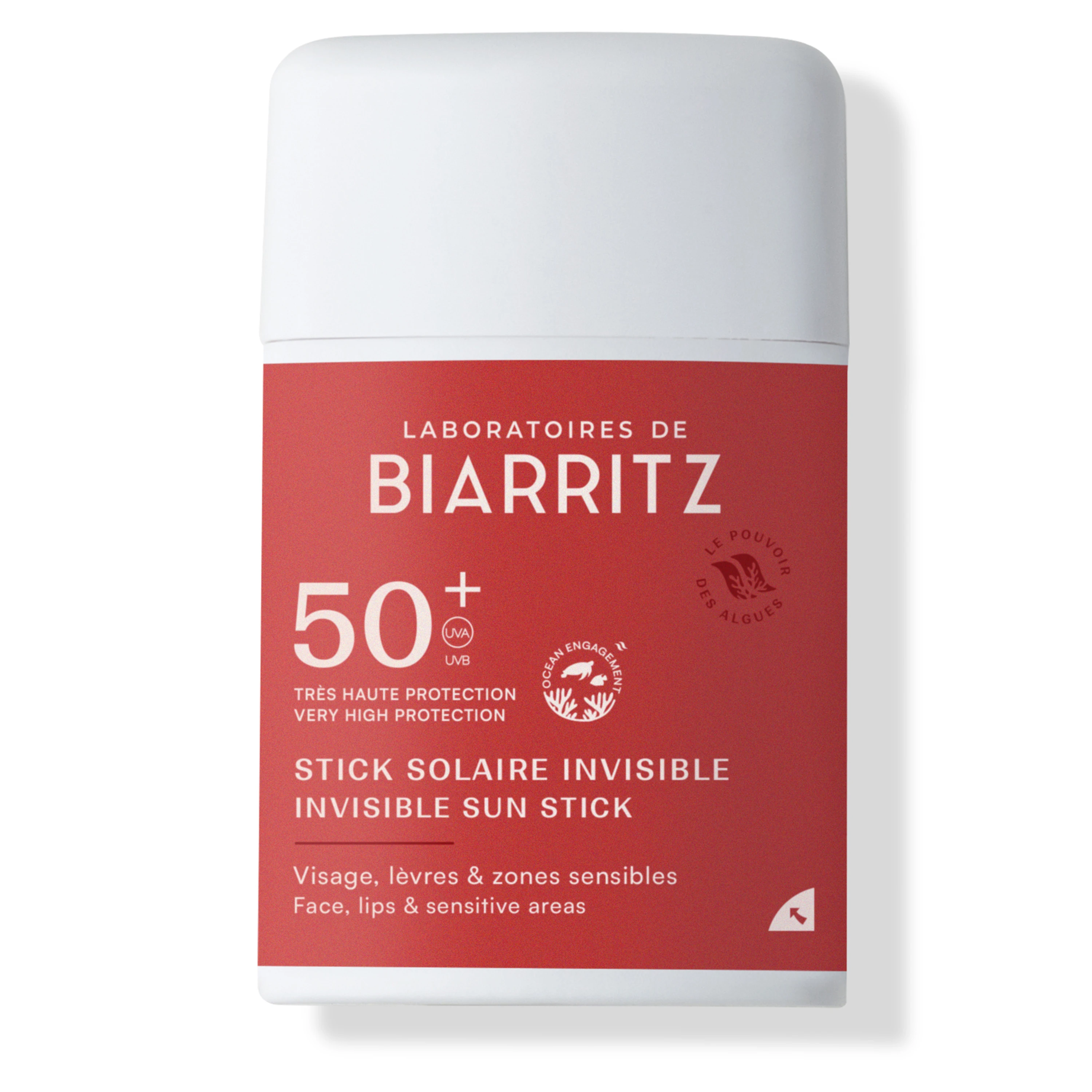 Laboratoires de Biarritz Suncare Invisible Stick SPF50+ 10 g - Solstift