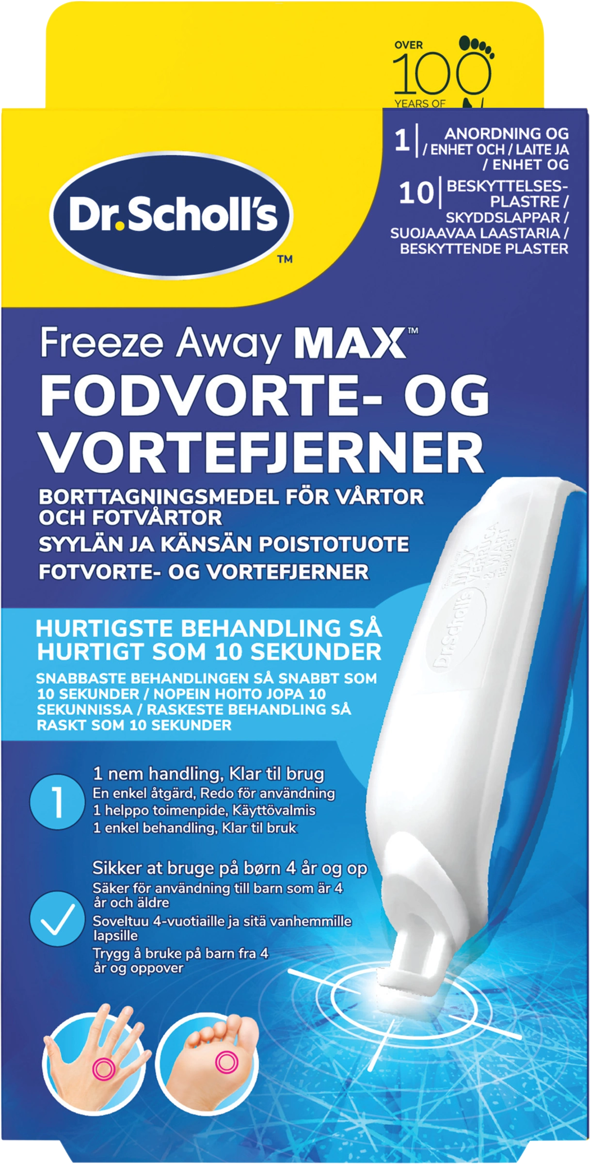 Scholl Freezeaway Max Wart & Verruca Vårtborttagning - Vårtor