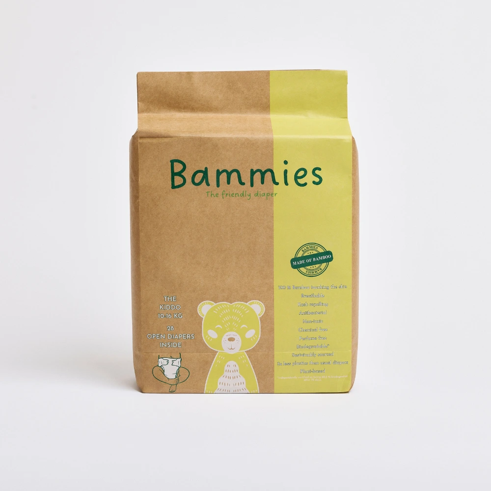 Bammies Bambublöjor The Kiddo 10-16 kg 28 st - Blöjor