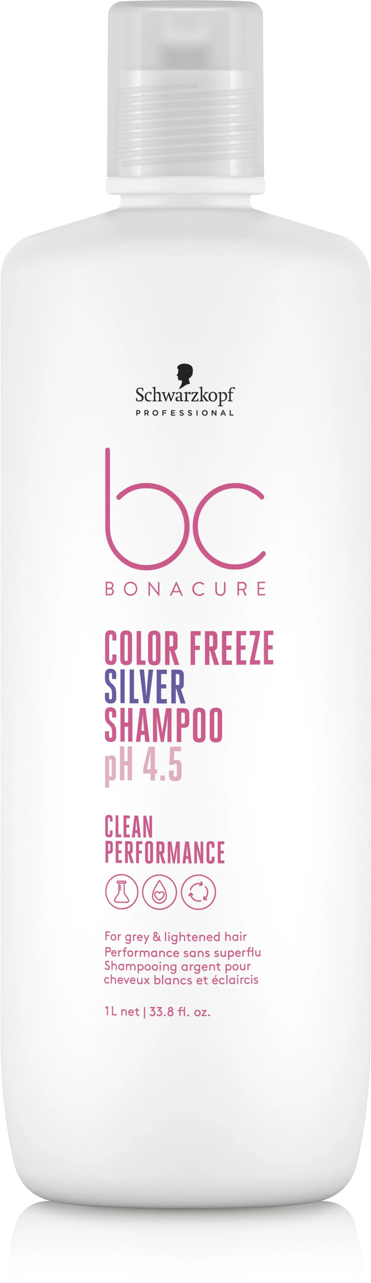 Schwarzkopf Professional BC Color Freeze Silver Shampoo 1000 ml - Silverschampo