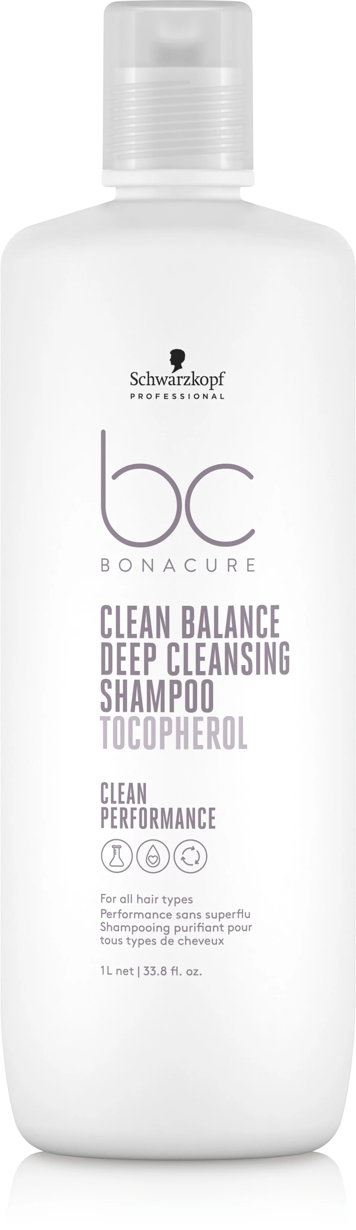 Schwarzkopf Professional BC Clean Balance Deep Cleansing Shampoo 1000 ml - Schampo