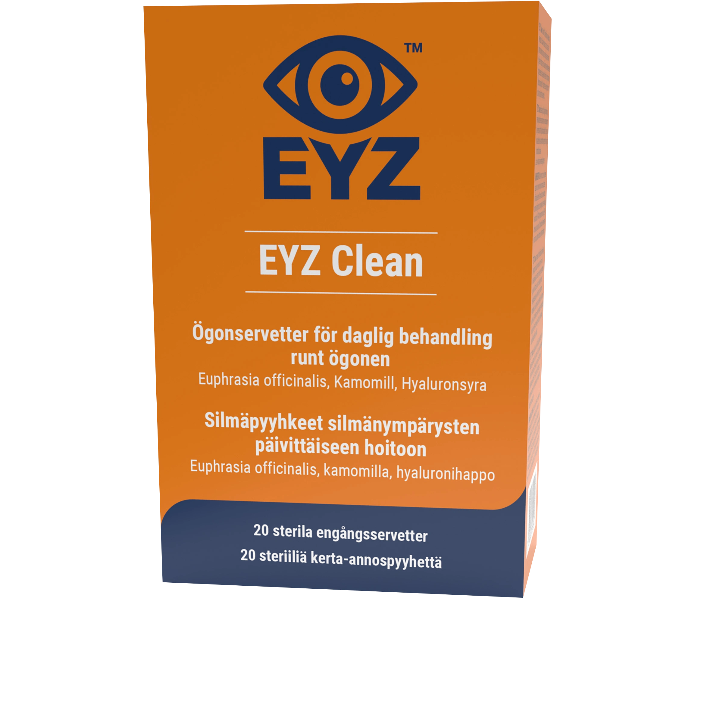 EYZ Clean Ögonservetter 20st - Ögonbesvär