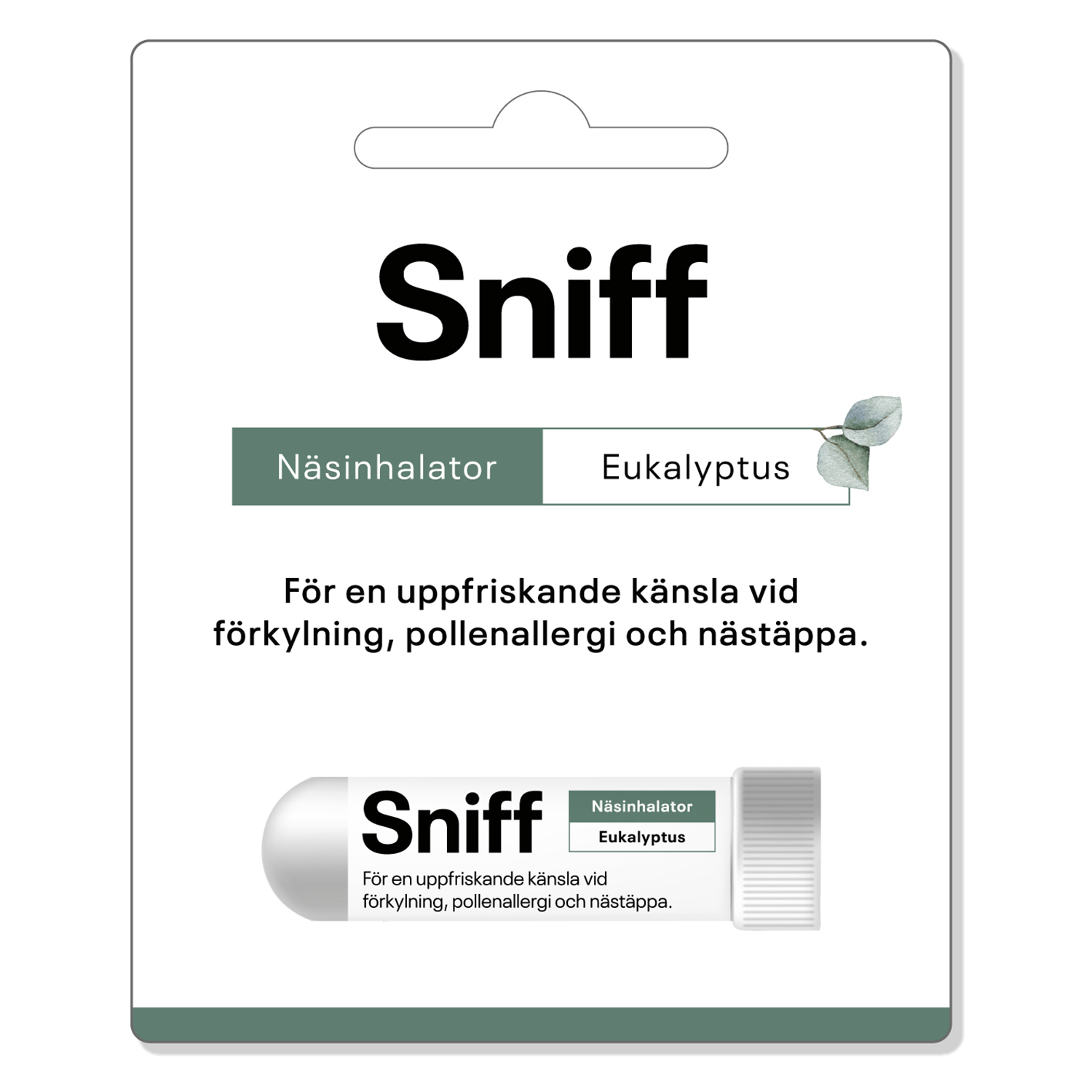 Sniff Inhalator - Täppt i näsan