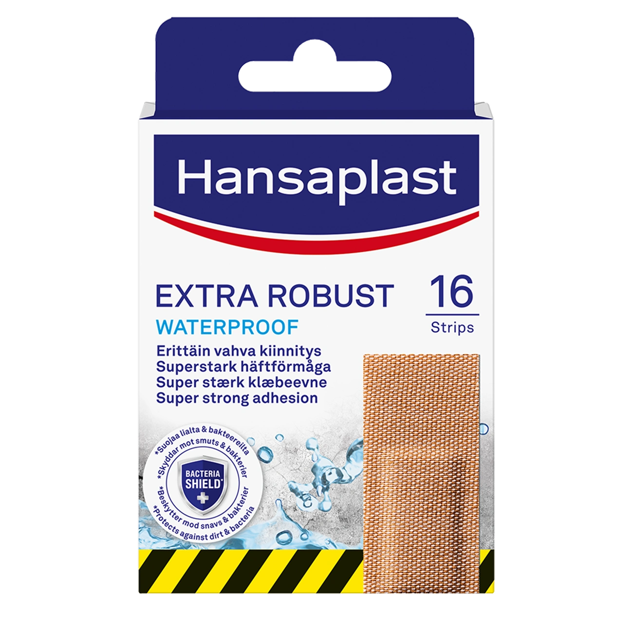 Hansaplast Extra Tough 16 strips - Plåster