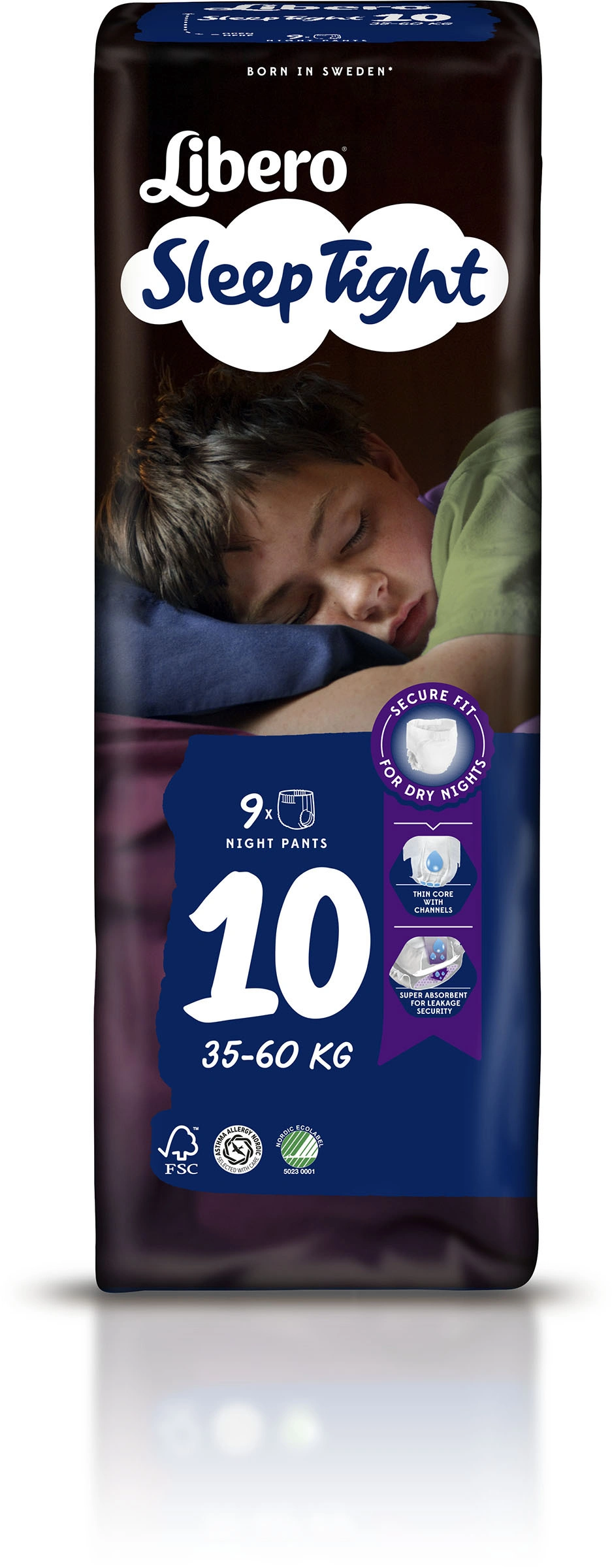 Libero Sleeptight 10 Byxblöja 9 st - Blöjor