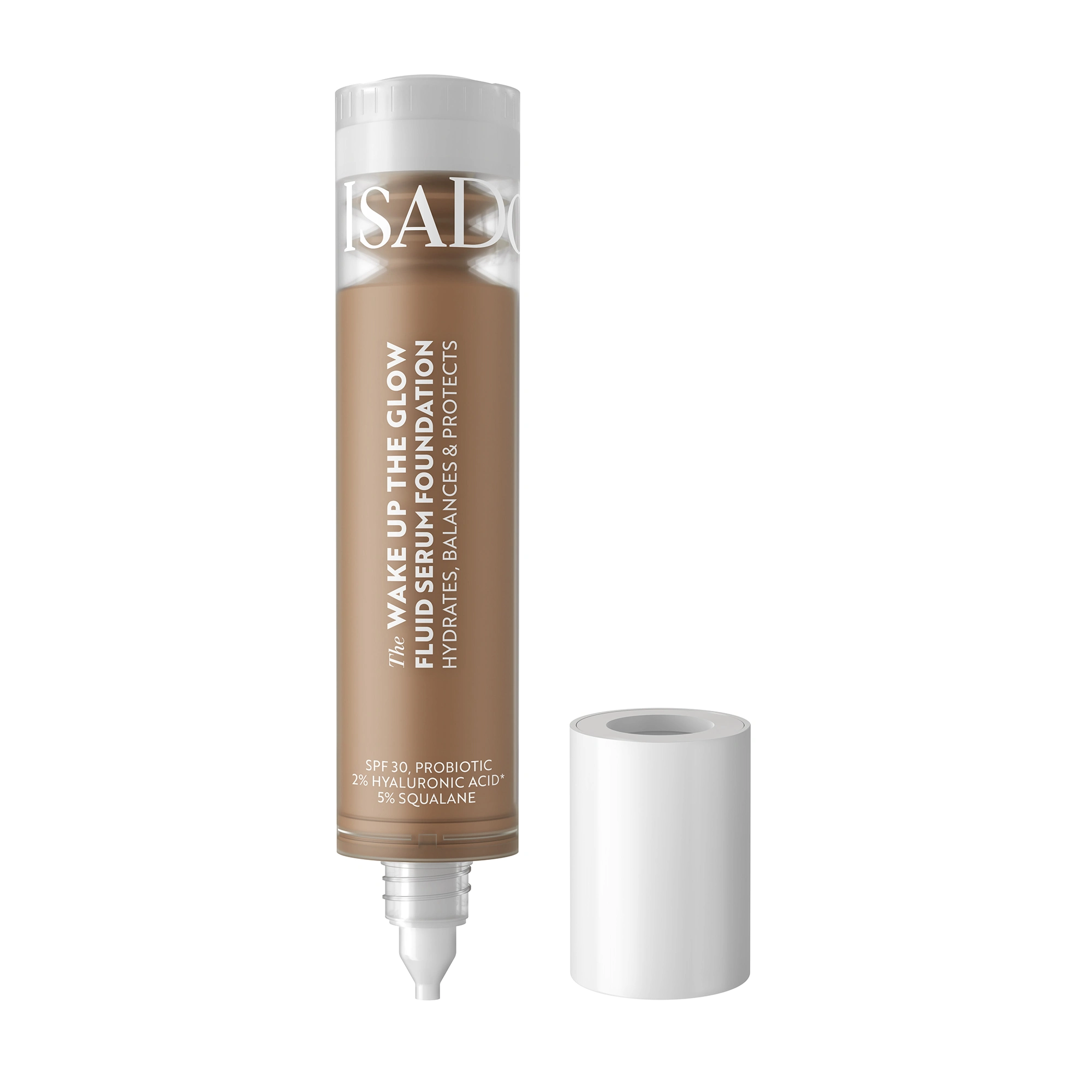 IsaDora Wake Up the Glow Fluid Serum Foundation SPF30 30 ml 7N - Foundation