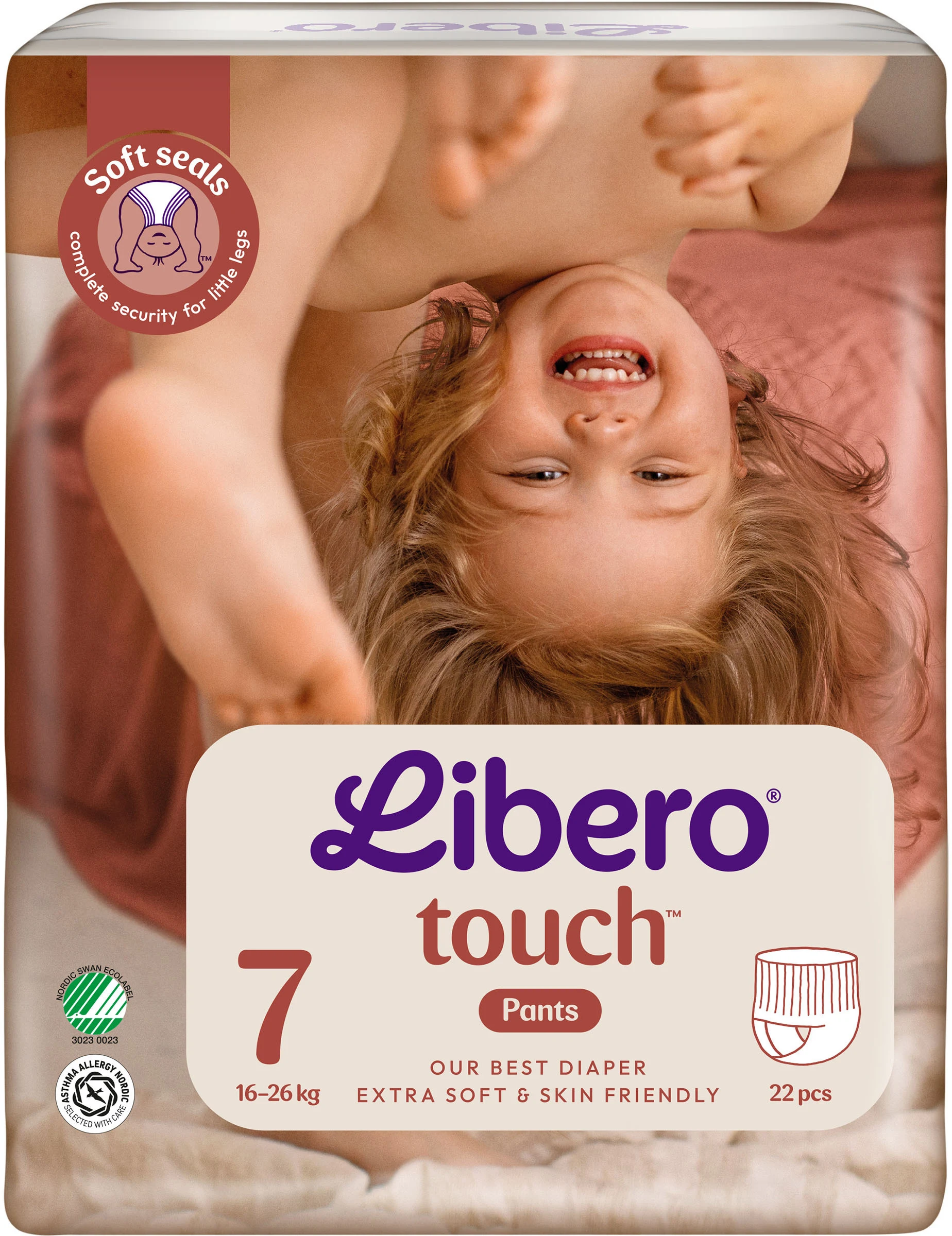 LIBERO Touch 7 Byxblöja 16-26 kg 22 st