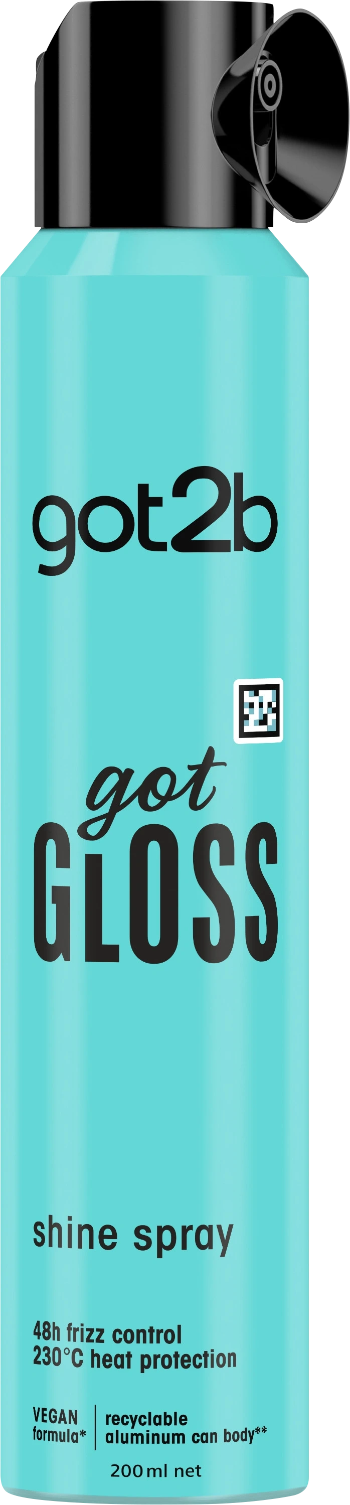 Schwarzkopf Got2b gotGloss Glass Hair Shine Spray 200 ml