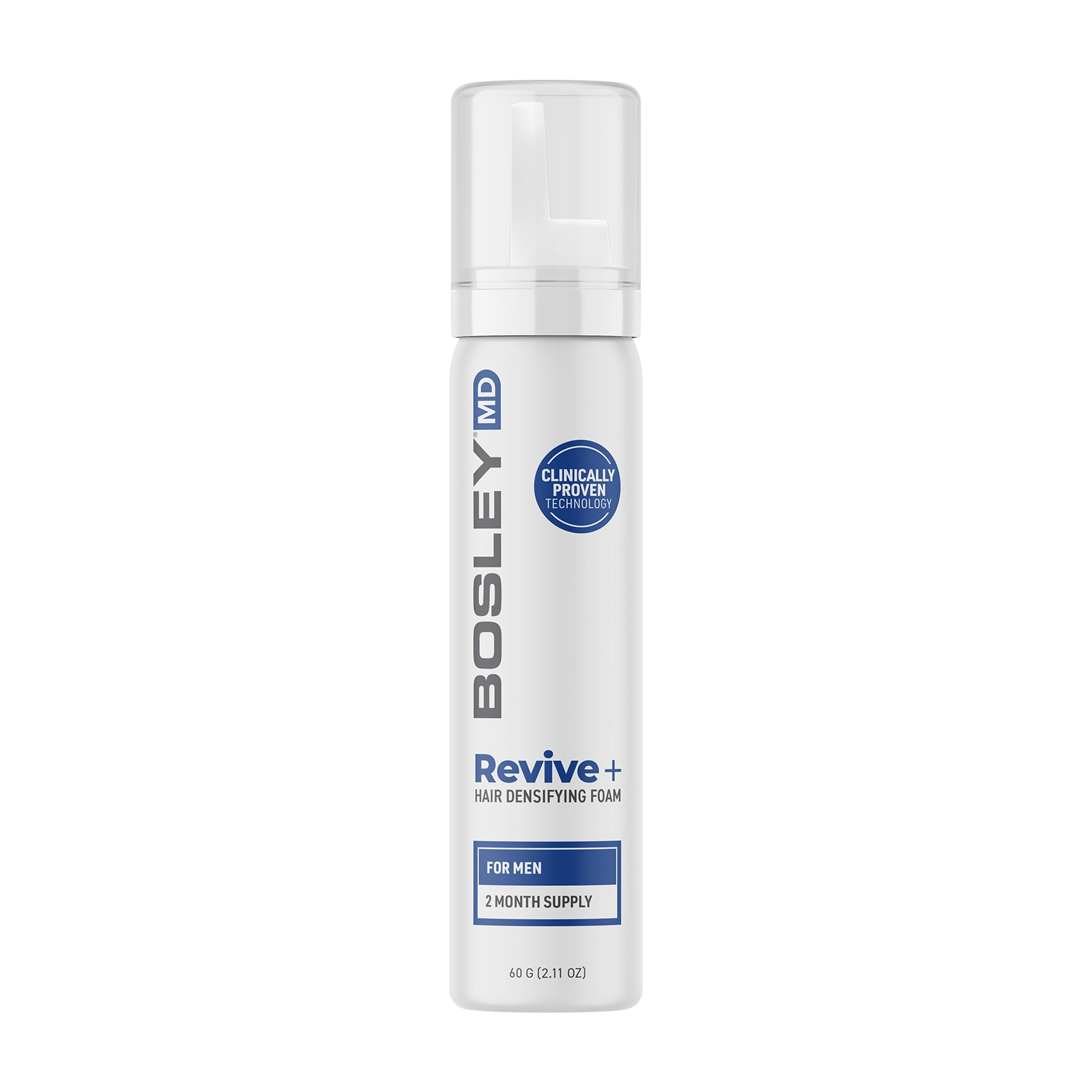 Bosley Revive+ Hair Densifying Foam For Men 60 g
