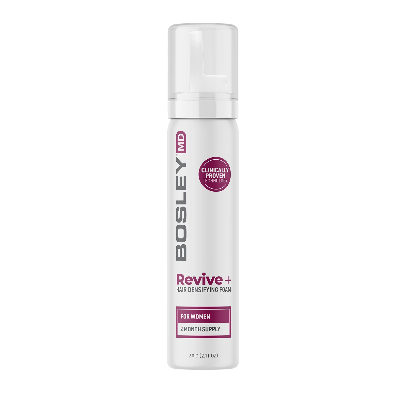 Bosley Revive+ Hair Densifying Foam For Women 60 g