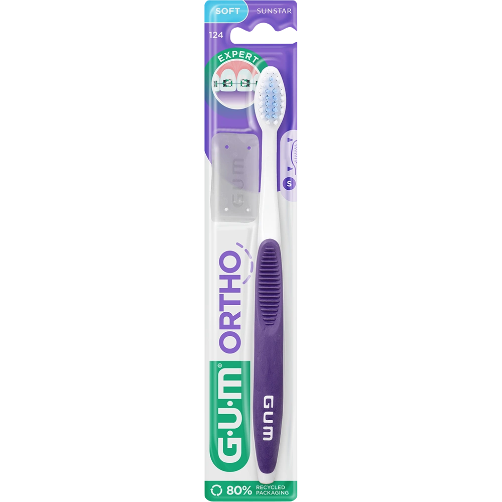GUM Ortho Tandborste 1 st