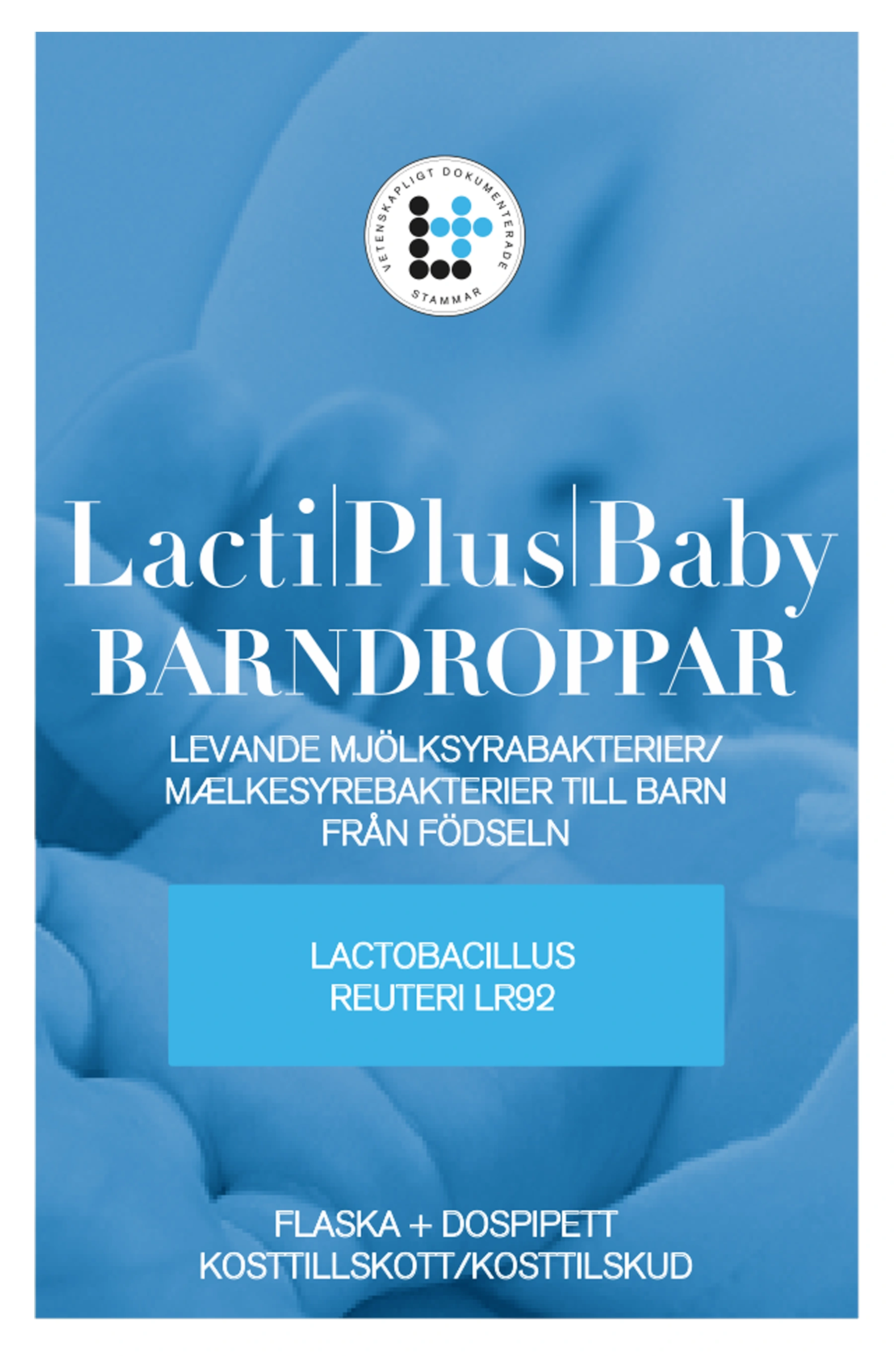Lactiplus Baby Barndroppar för magen 8 ml
