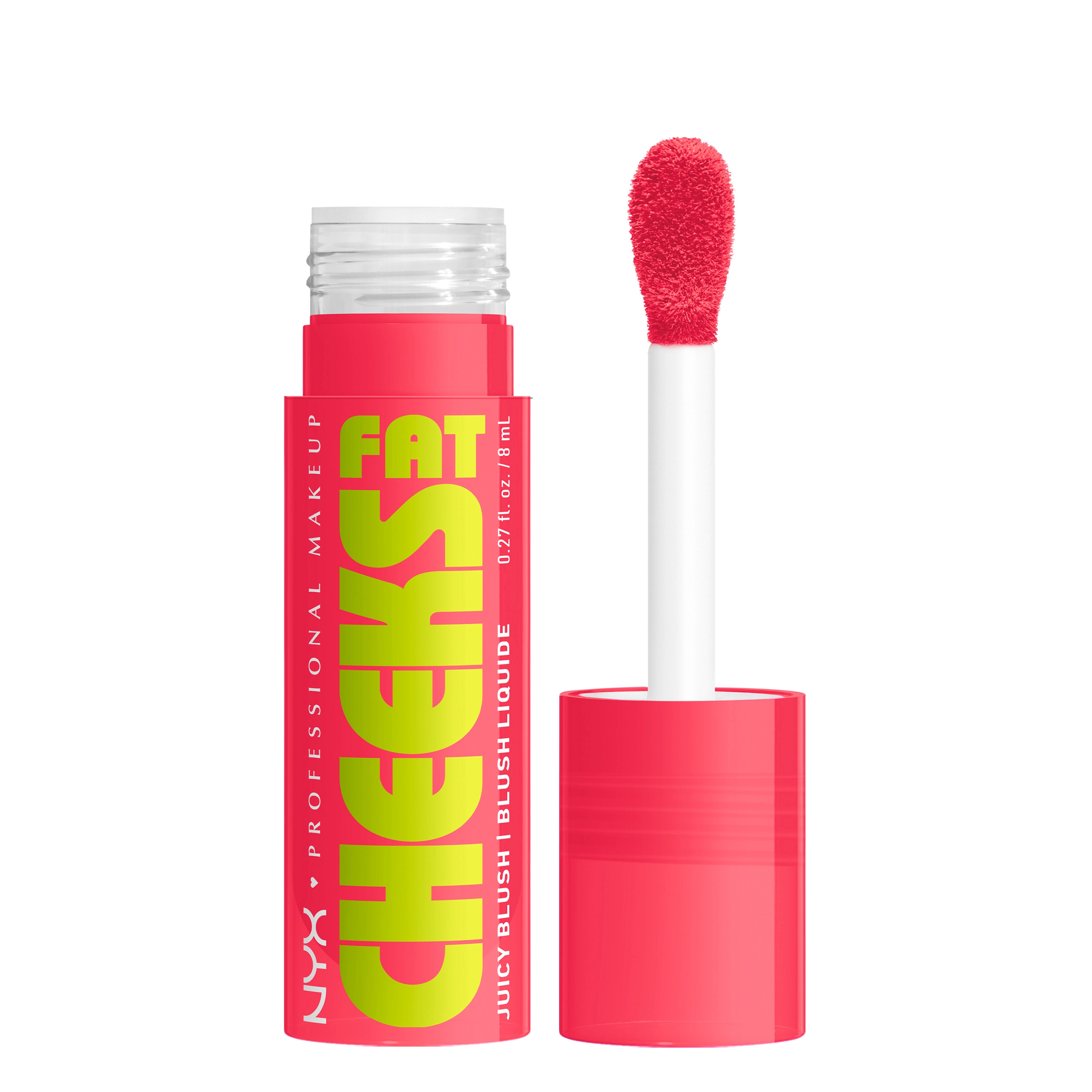 Boucin NYX Professional Makeup Fat Cheeks Rouge 8 ml 06 Bouncin Berry | Apotek ...