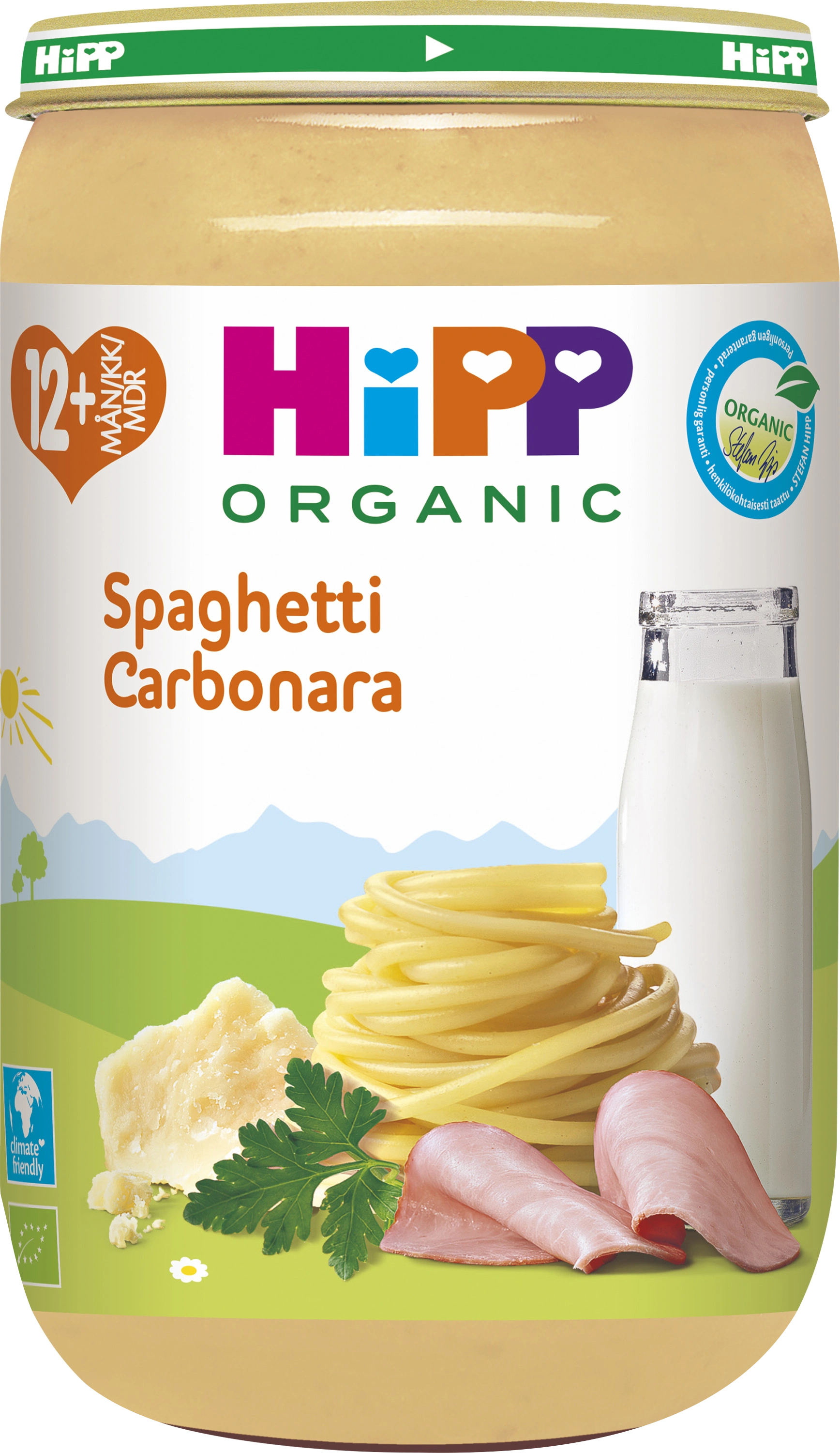 Spaghetti Carbonara 12m 250g