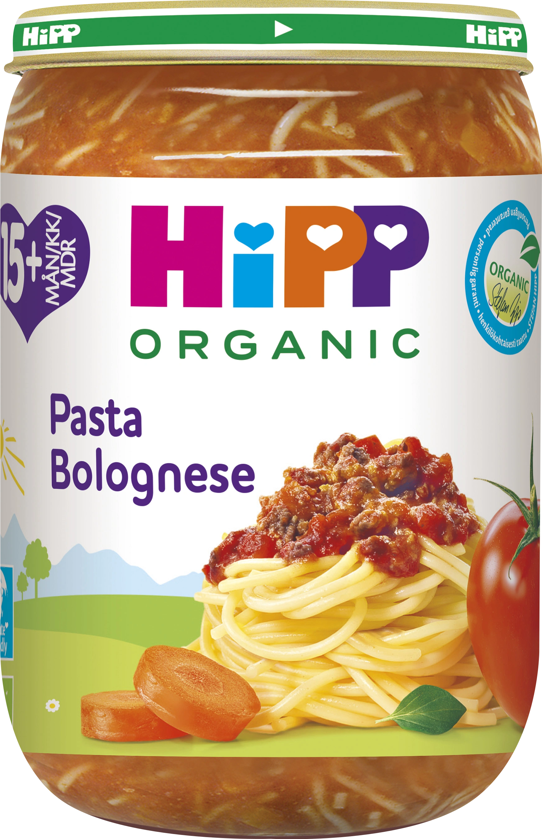 HiPP Pasta Bolognese 15 mån 250 g