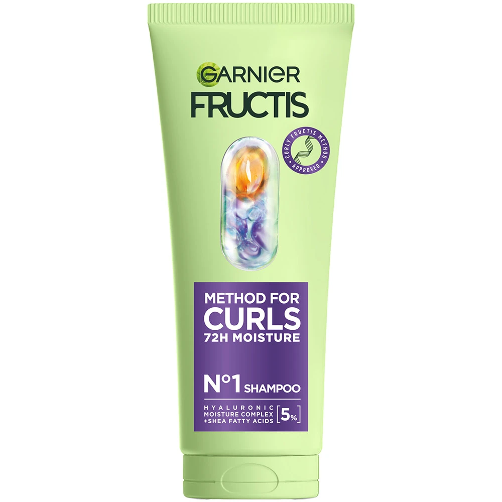 Garnier Fructis Method for Curls Shampoo för lockigt hår 200 ml