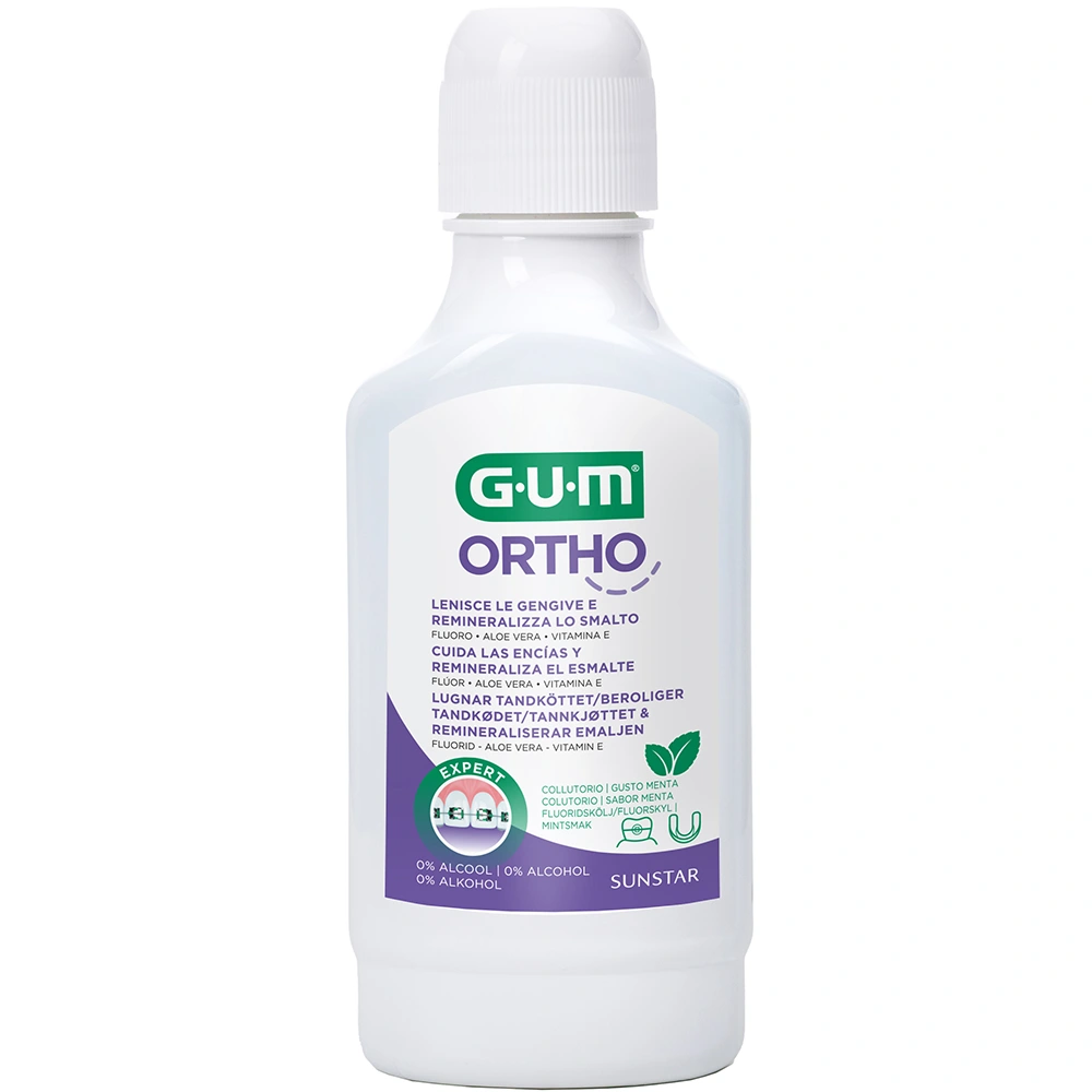 GUM Ortho Munskölj 300 ml