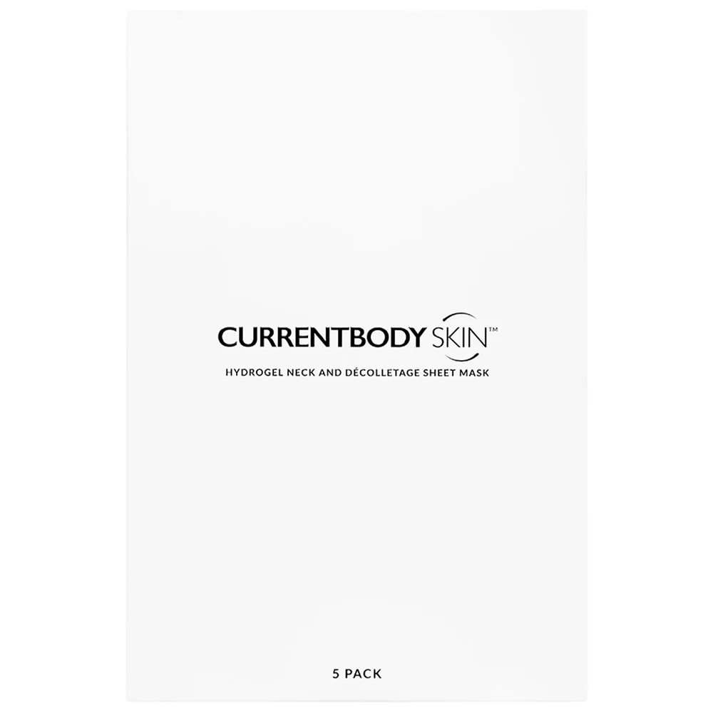 CurrentBody Skin Hydrogel Neck and Dec Mask 5-pack