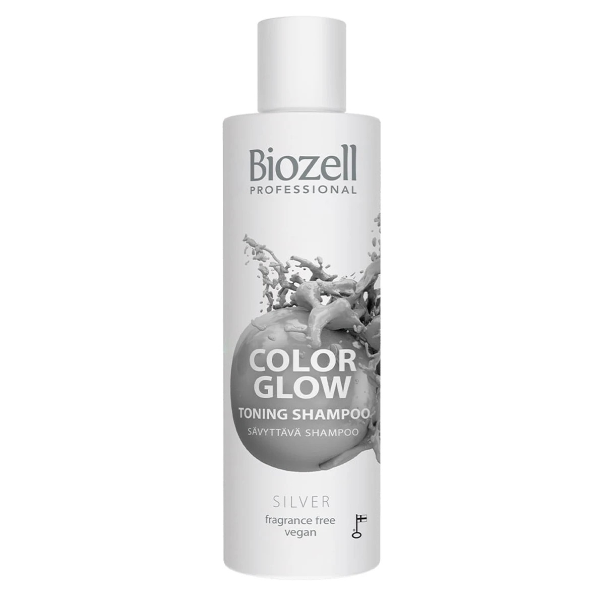 Biozell Color Glow Toning Shampoo Silver 200 ml