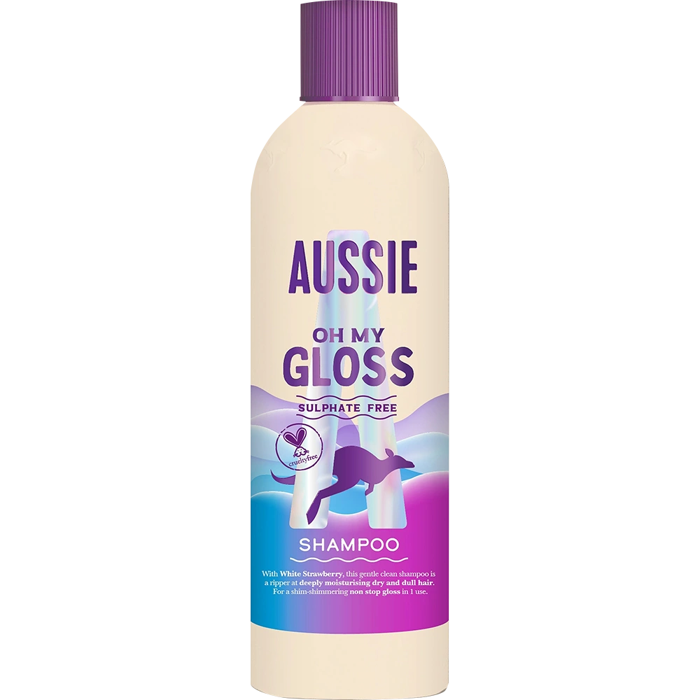 Aussie Oh My Gloss Schampo 300 ml