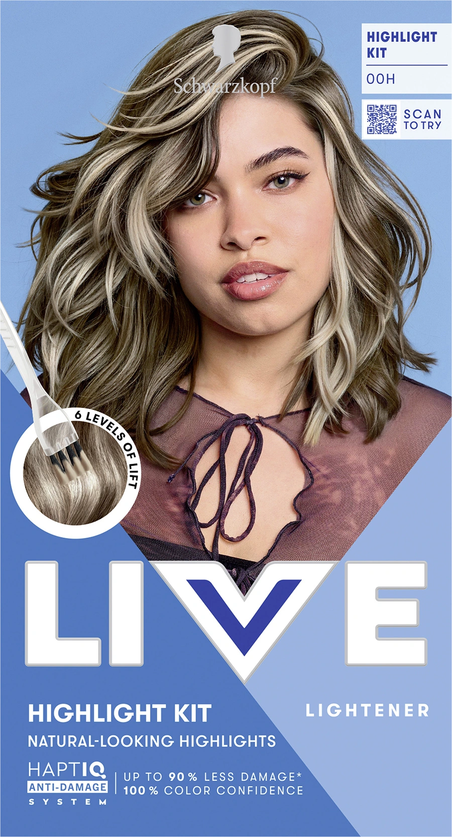 Schwarzkopf LIVE Intense Color 00H Highlight Kit