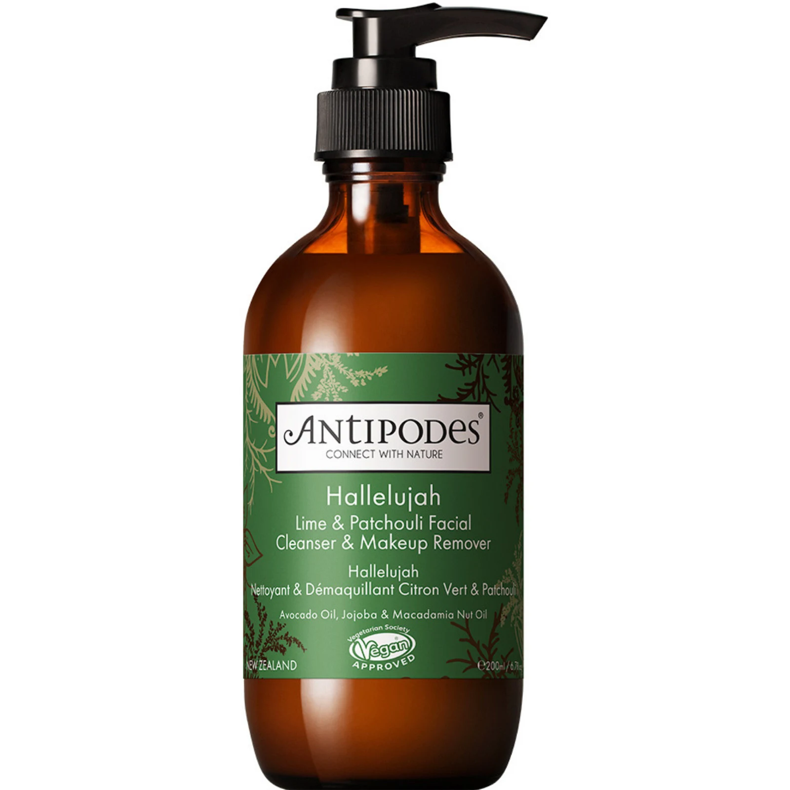 Antipodes Hallelujah Lime & Patchouli Cleanser 200 ml