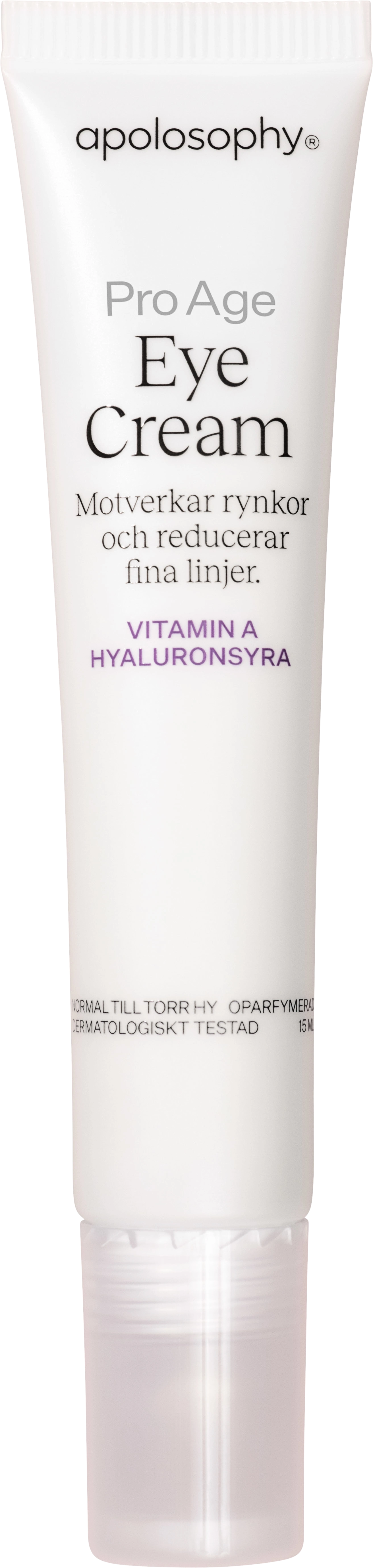 Apolosophy Pro-Age Eye Cream Oparfymerad 15 ml