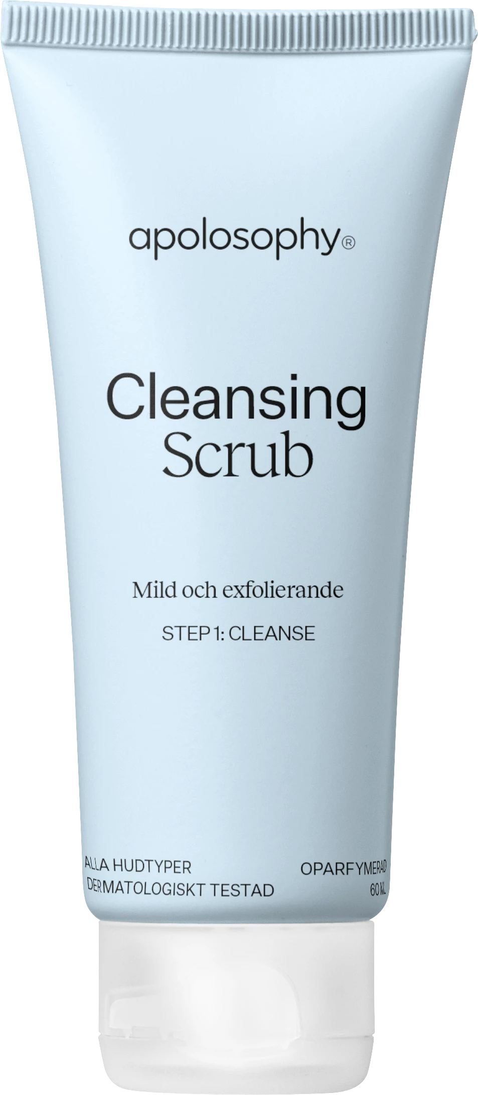 Apolosophy Cleansing Scrub Oparfymerad 60 ml