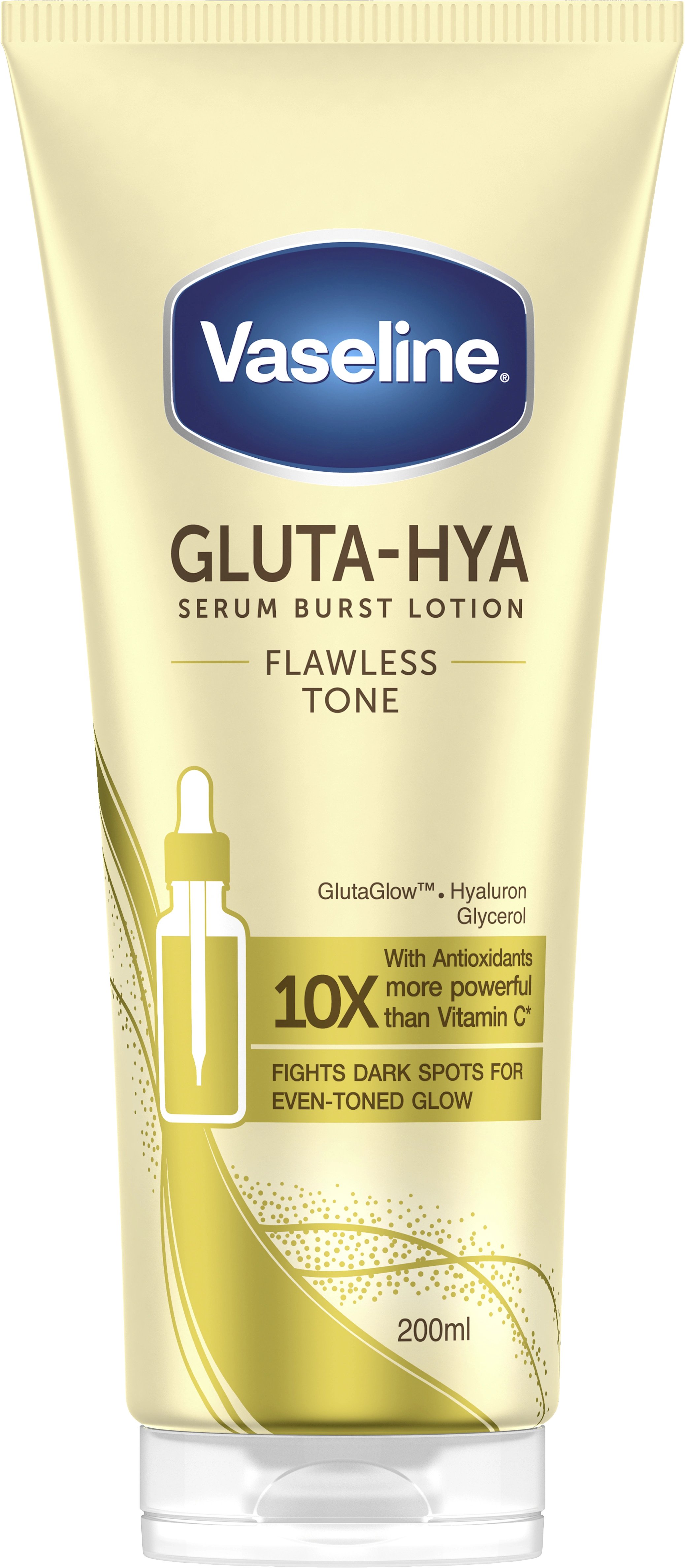 Vaseline Gluta Hya Flawless Glow Body Serum 200 ml