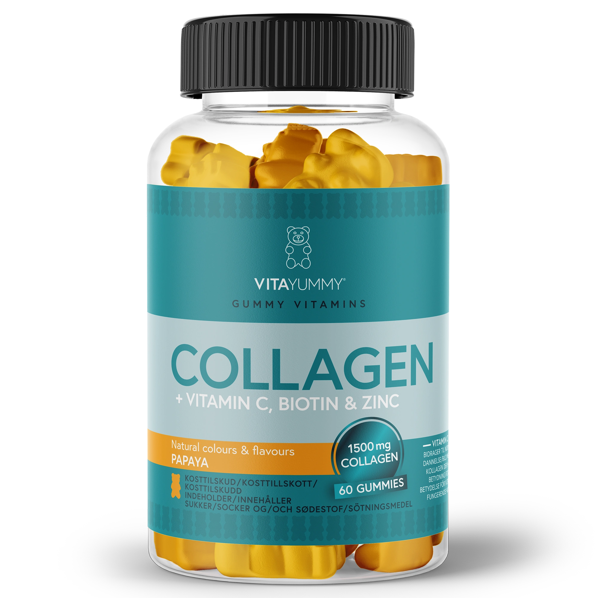 VitaYummy Collagen Papaya 60 st