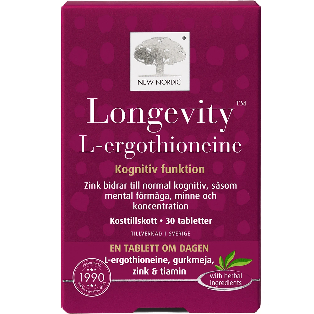 Longevity L-ergothioneine 30 st
