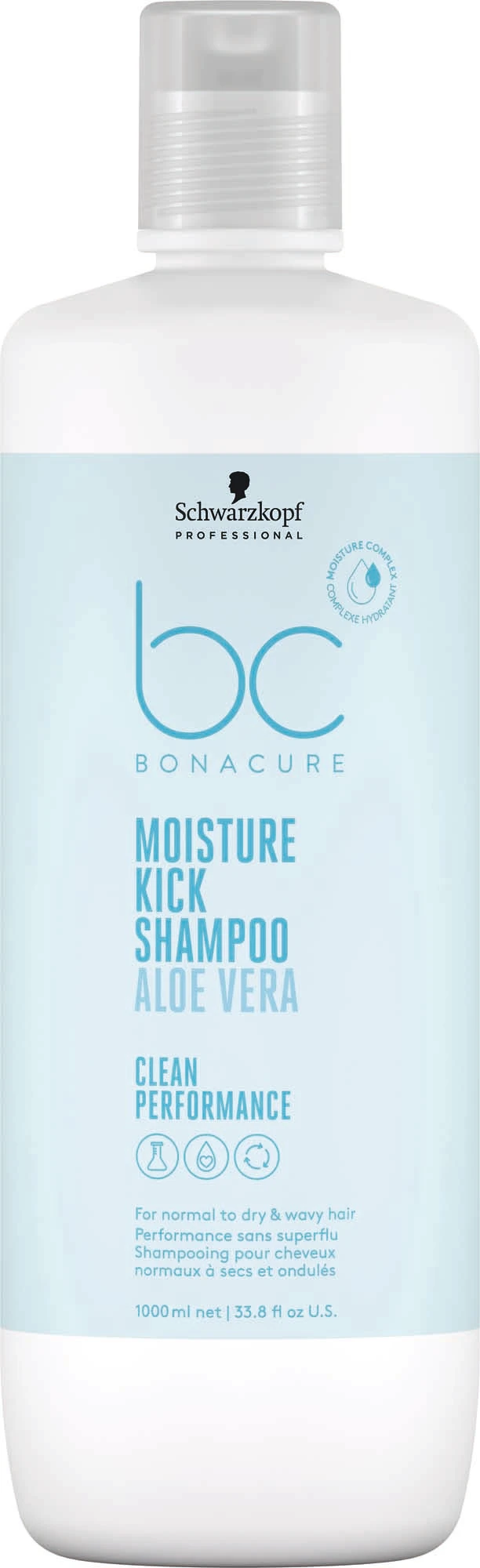 Bonacure Moisture Kick Shampoo 1000 ml