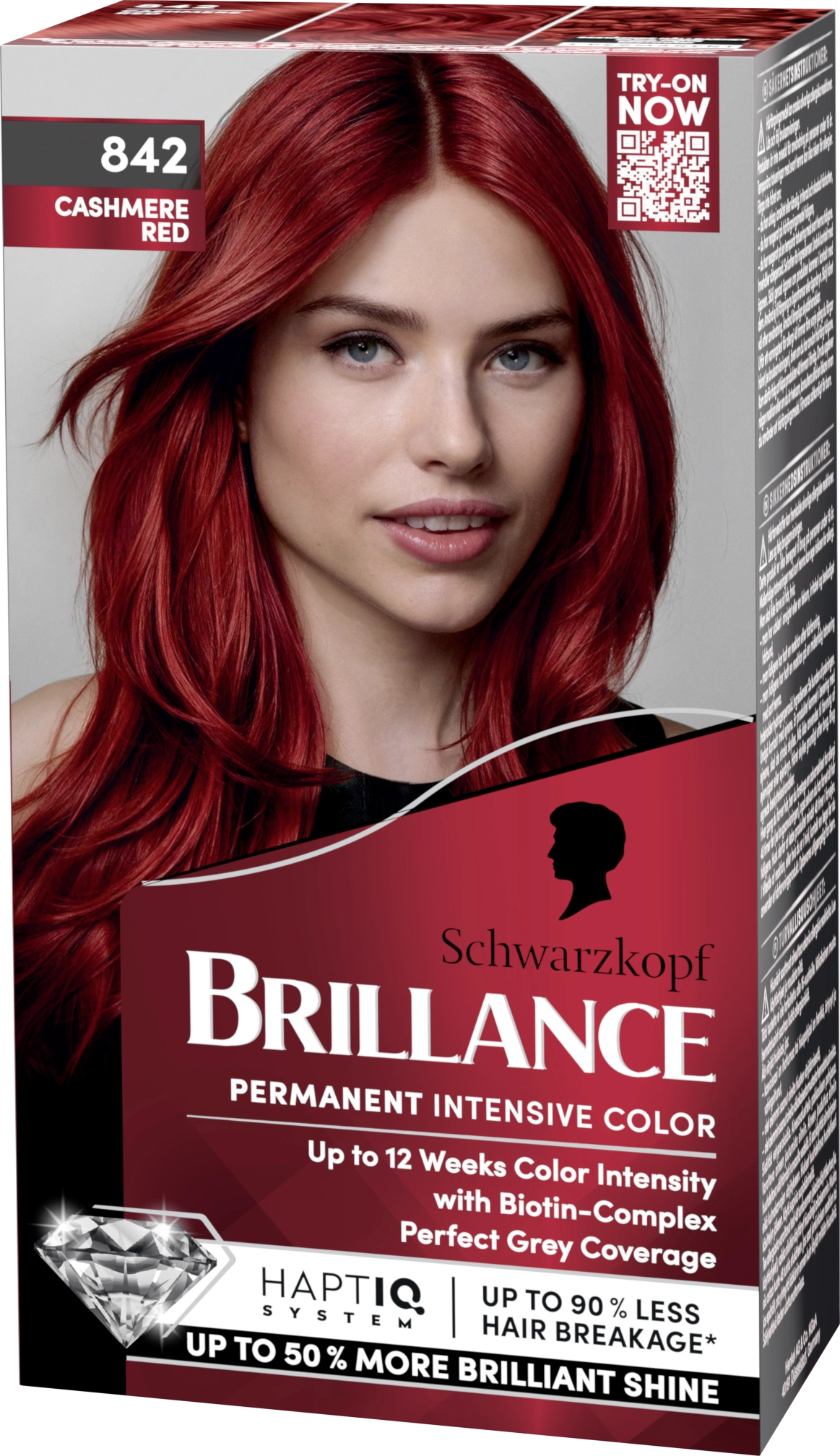 Schwarzkopf Brillance Permanent Intensive Color 842 Cashmere