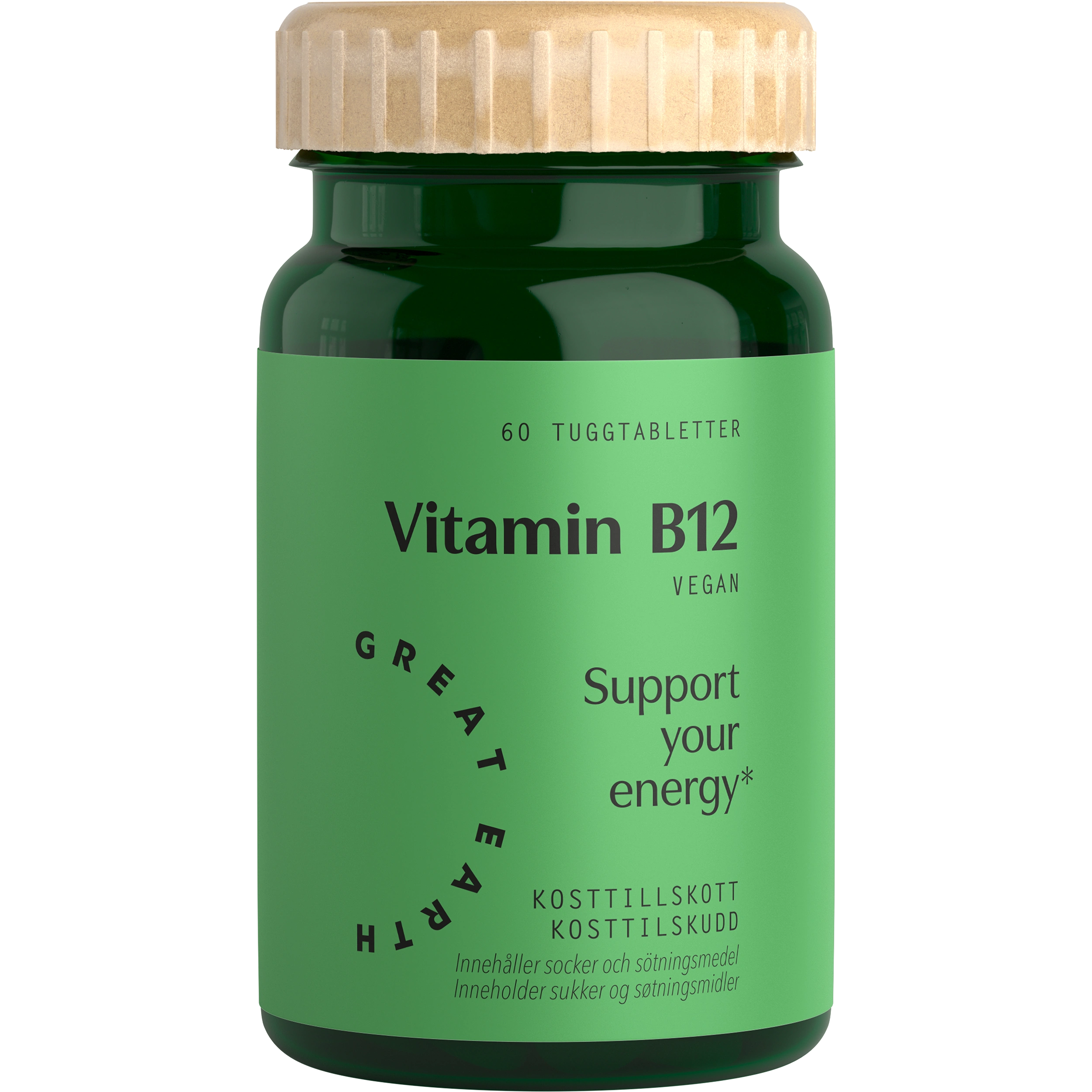 Great Earth Vitamin B12 60 st