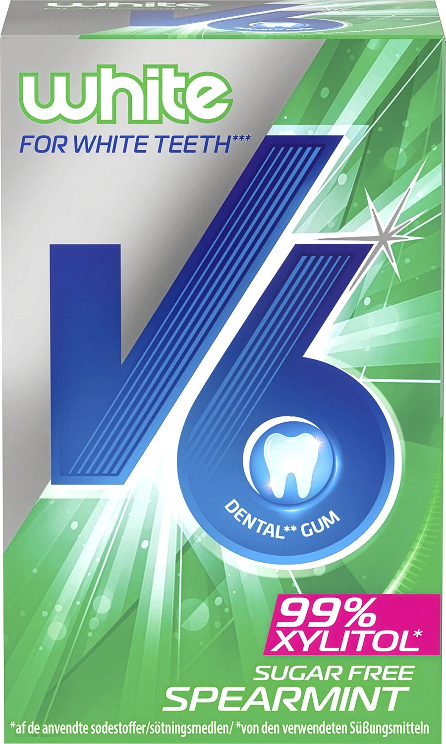 V6 White Spearmint Ecobox 70 g