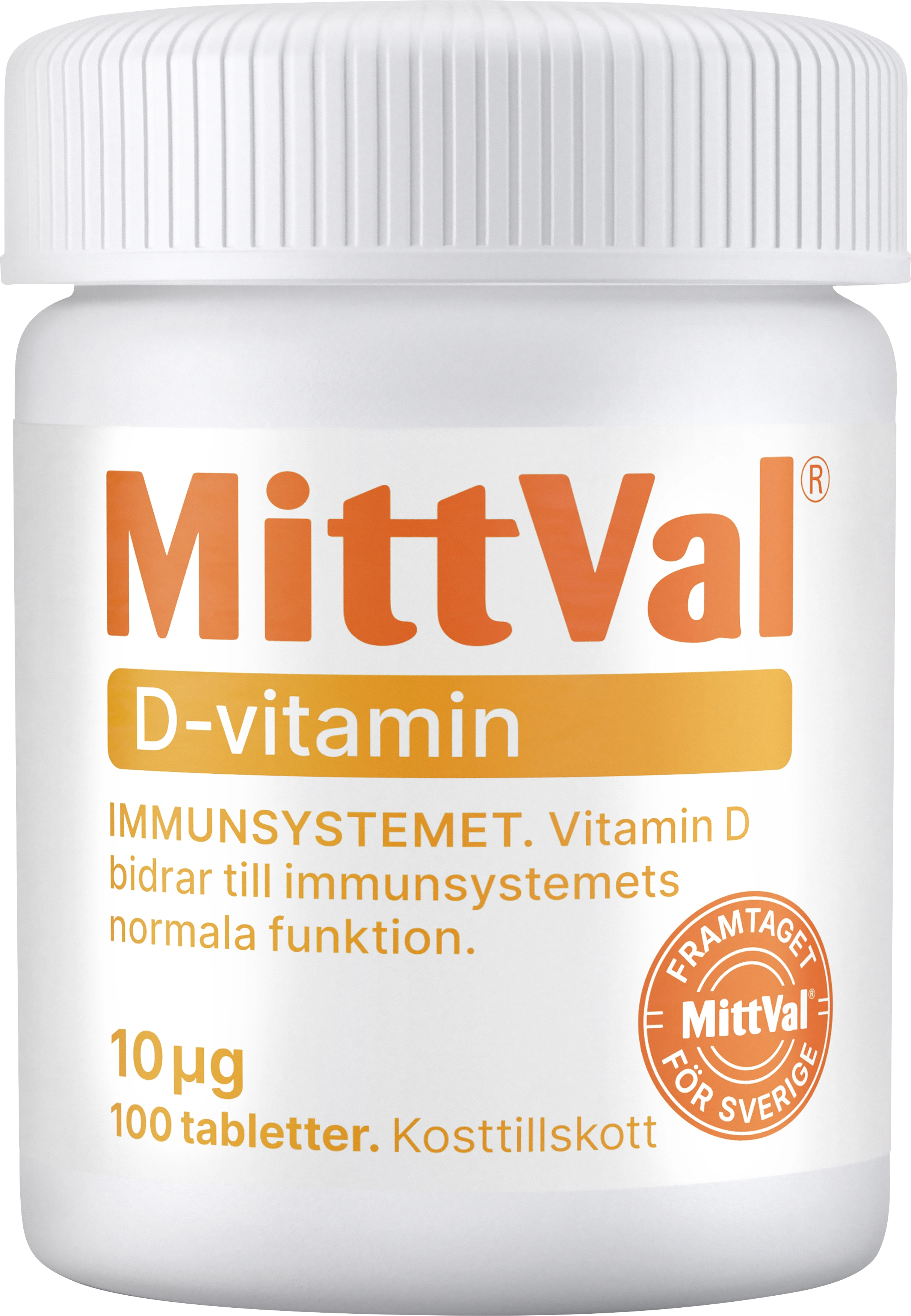 MittVal MittVal D-vitamin 100 st